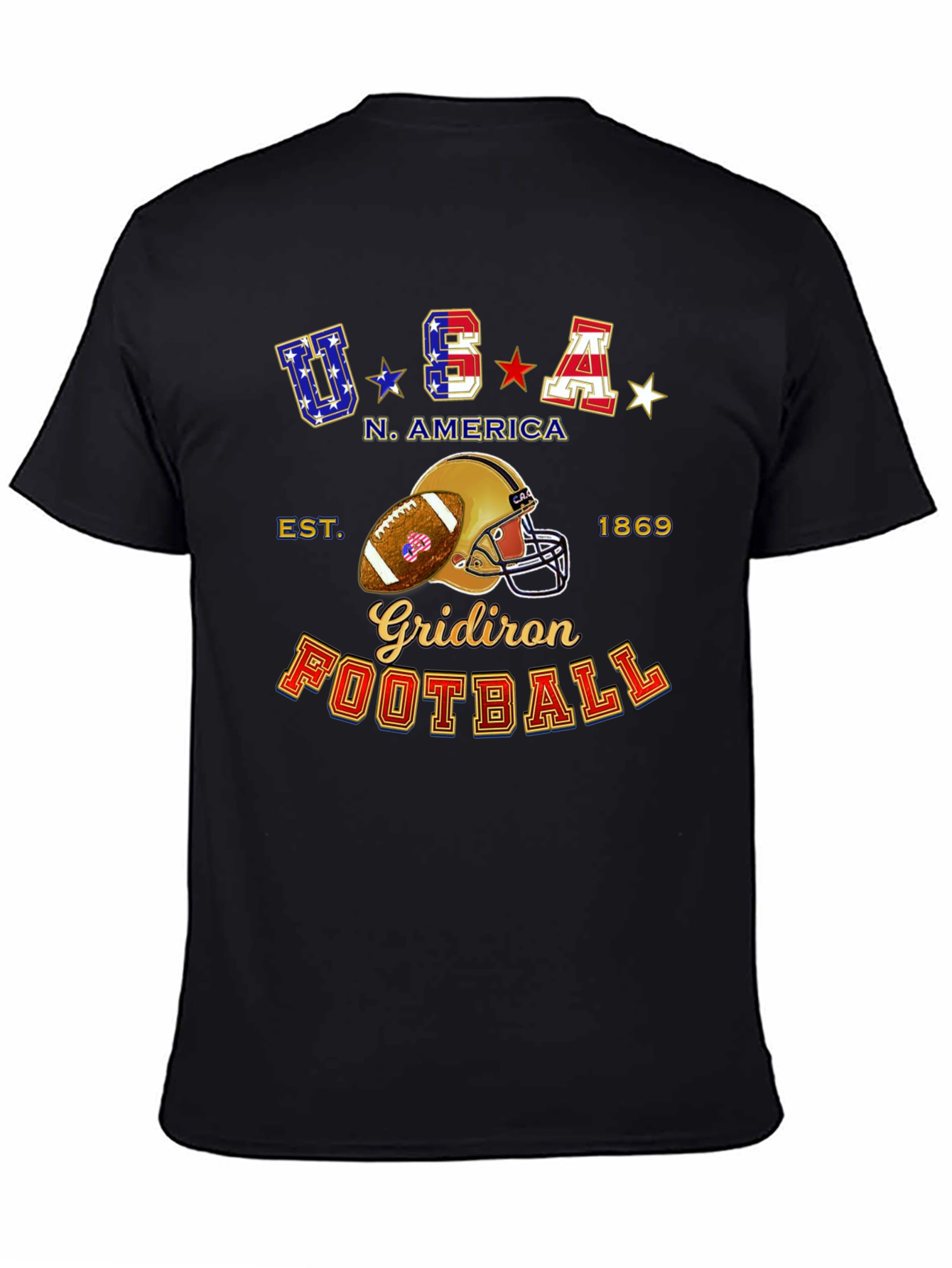 USA Football Graphic T-Shirt