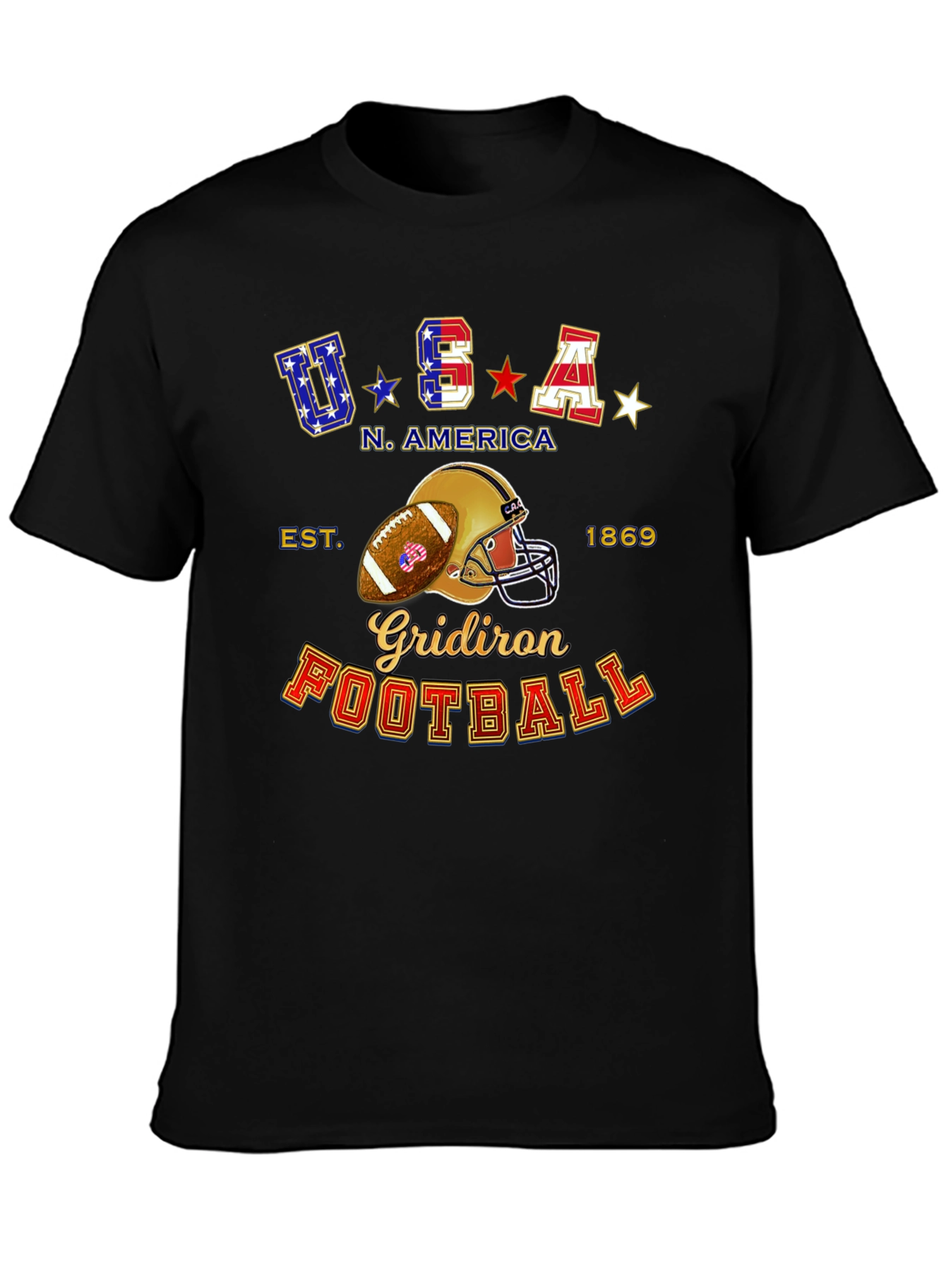 USA Football Graphic T-Shirt