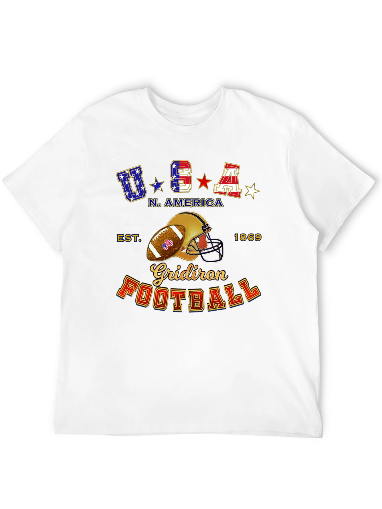 USA Football Graphic T-Shirt