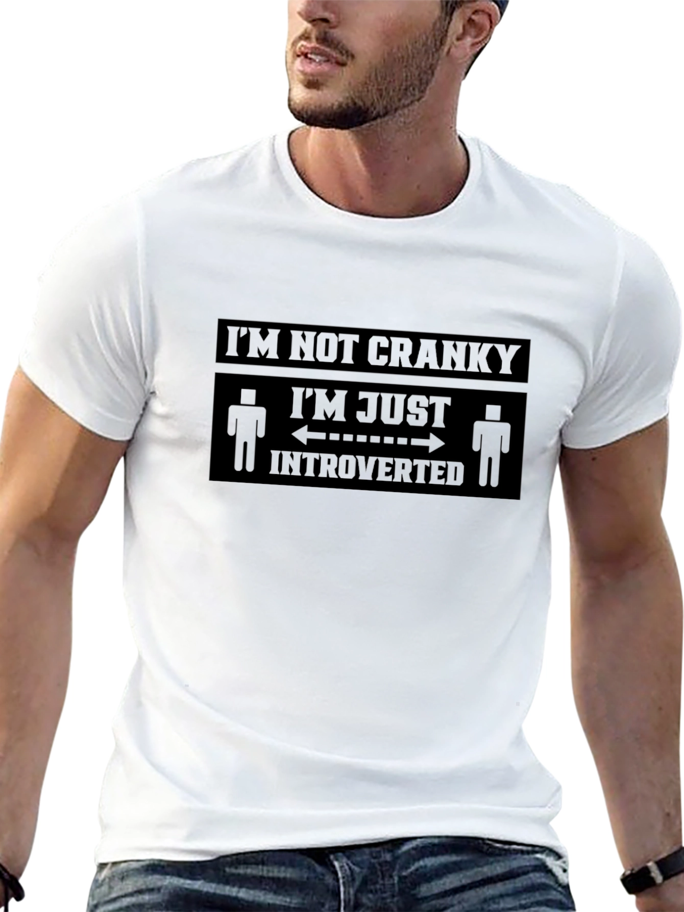 Introverted Humor Graphic Tee