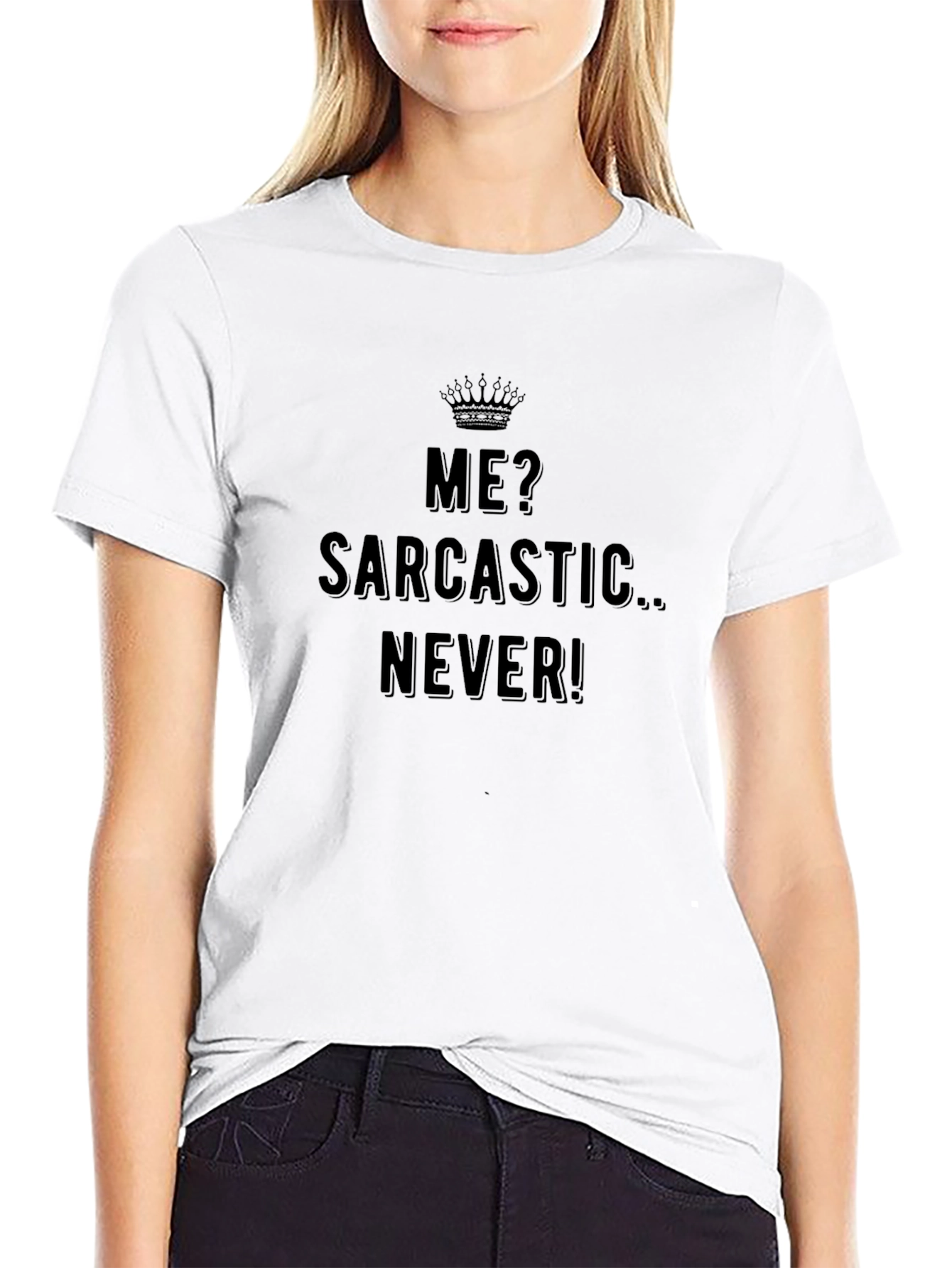 Sarcastic Never Funny Graphic Tee