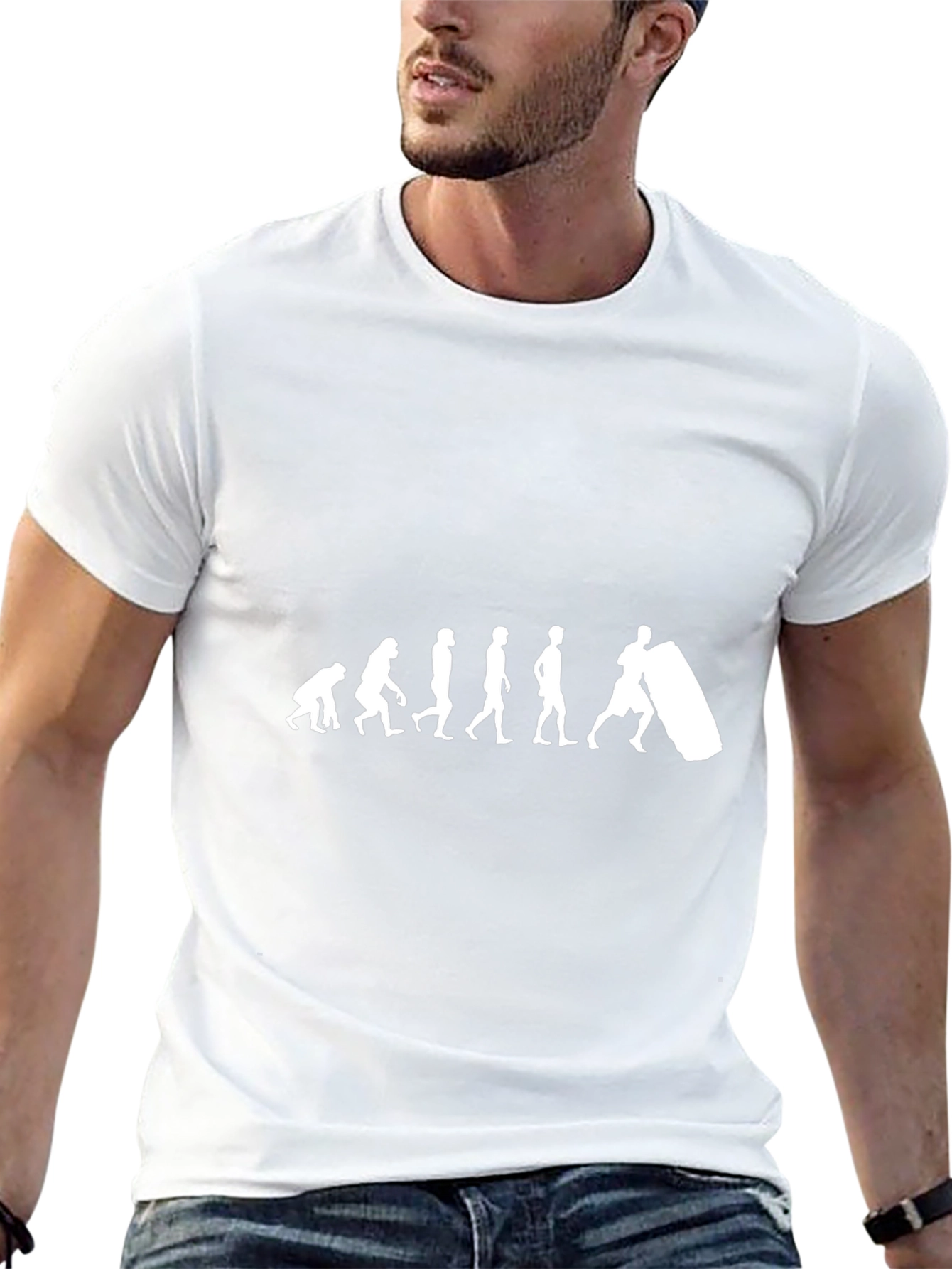 Evolution of Paddleboarding T-Shirt