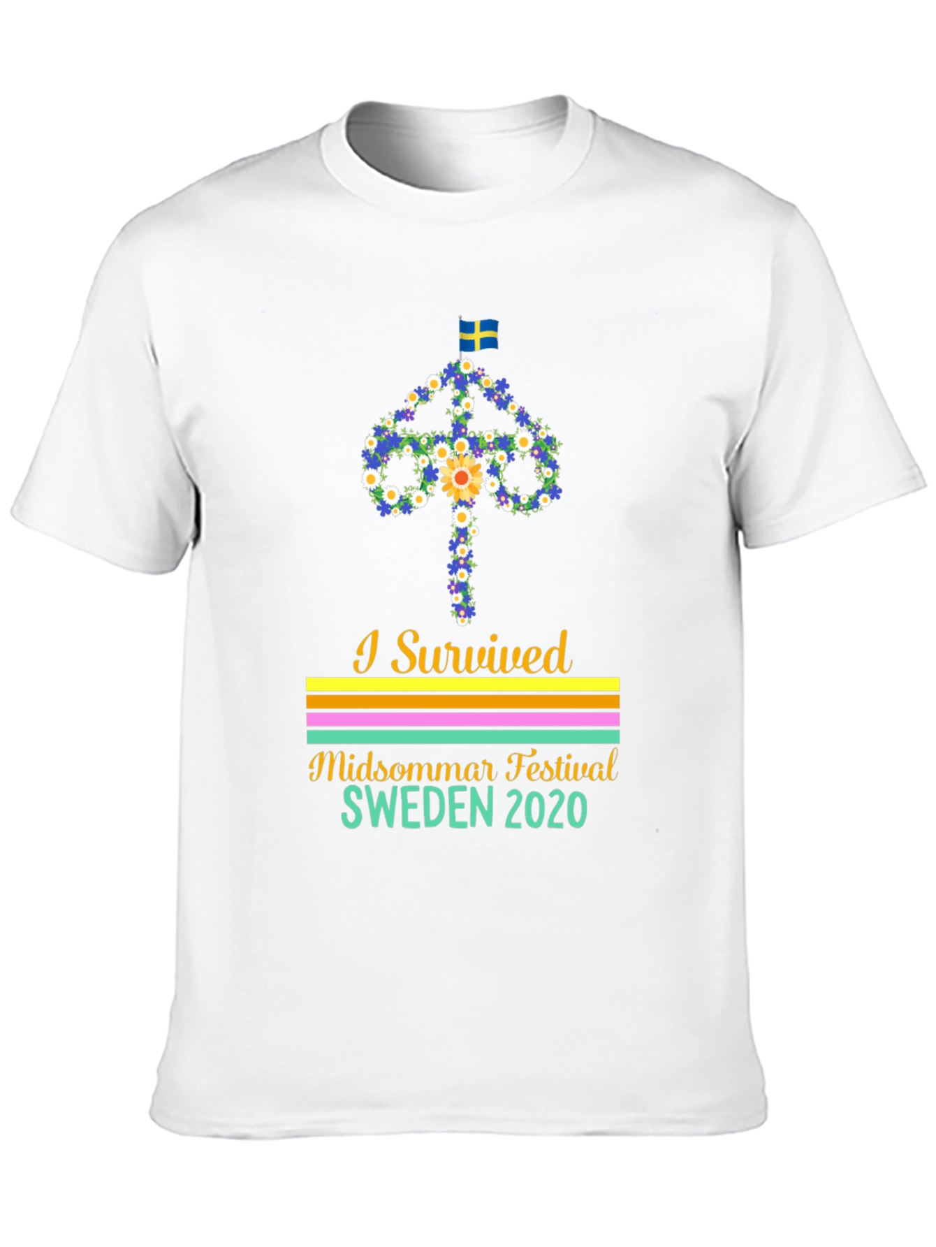 I Survived Sweden Midsommar Festival 2020 T-Shirt
