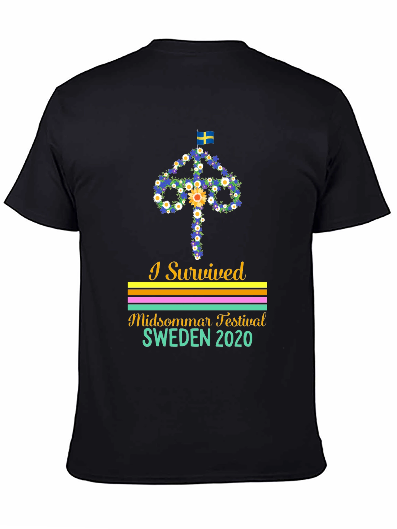 I Survived Sweden Midsommar Festival 2020 T-Shirt