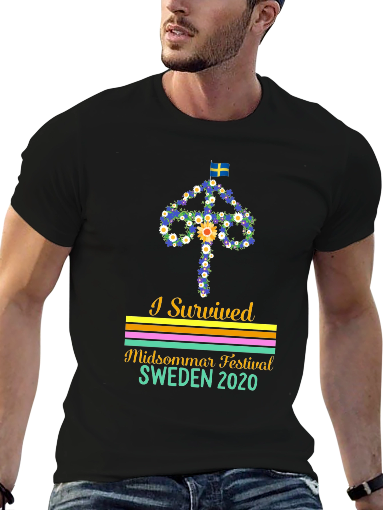 I Survived Sweden Midsommar Festival 2020 T-Shirt