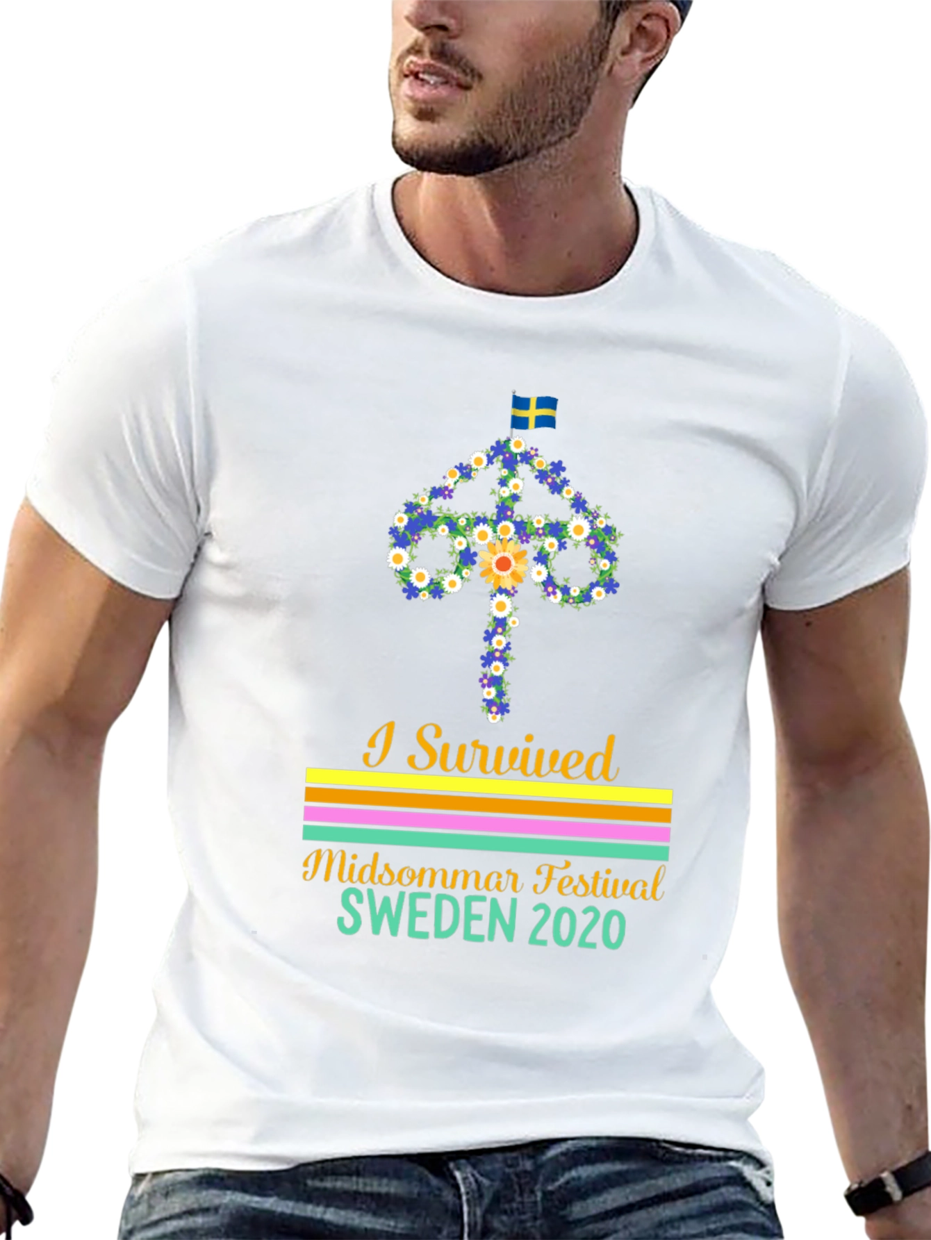 I Survived Sweden Midsommar Festival 2020 T-Shirt