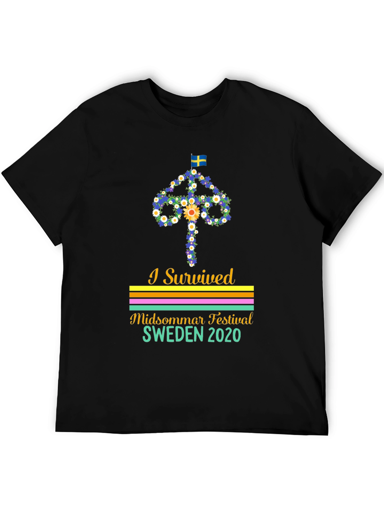 I Survived Sweden Midsommar Festival 2020 T-Shirt