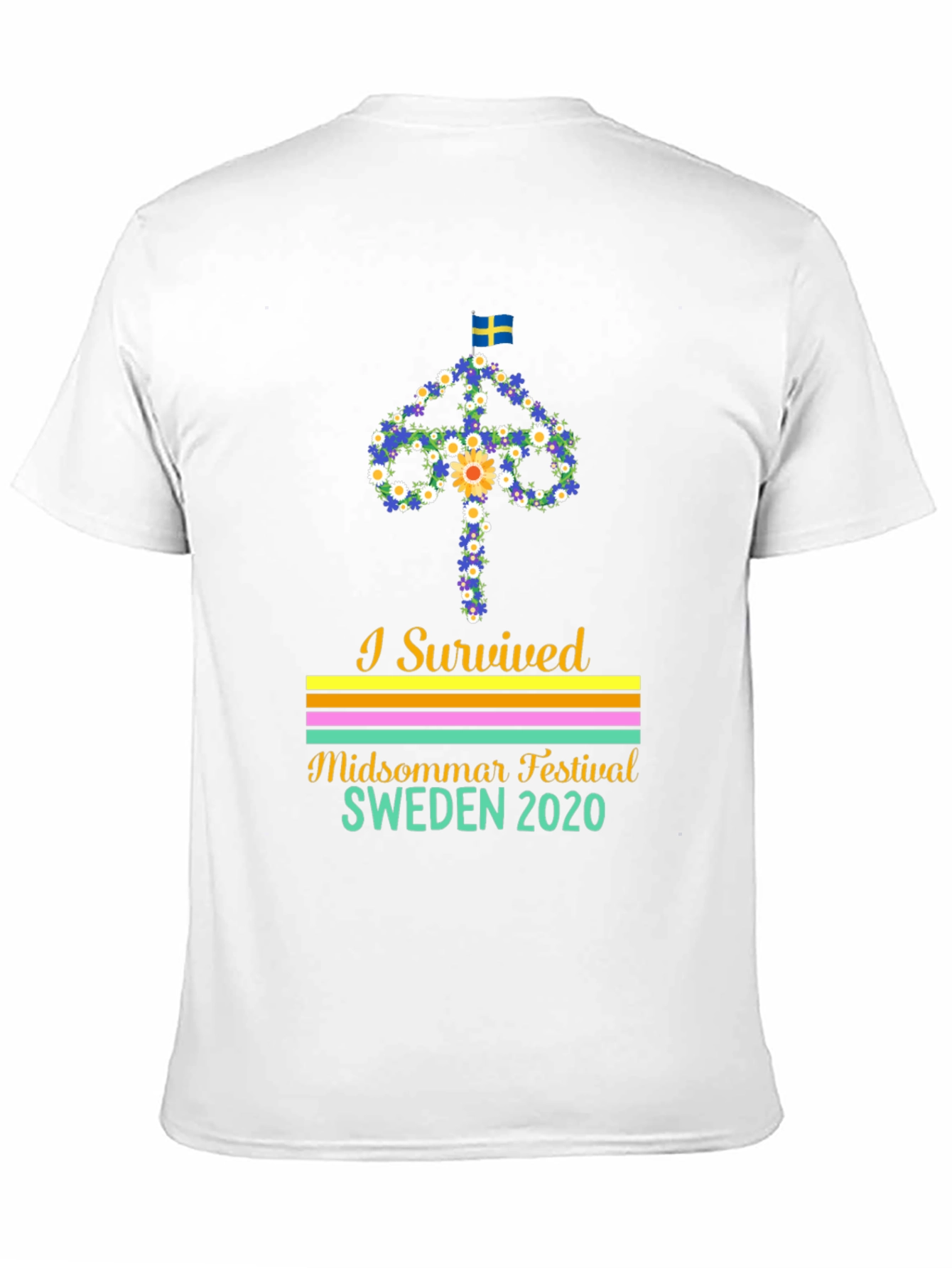 I Survived Sweden Midsommar Festival 2020 T-Shirt
