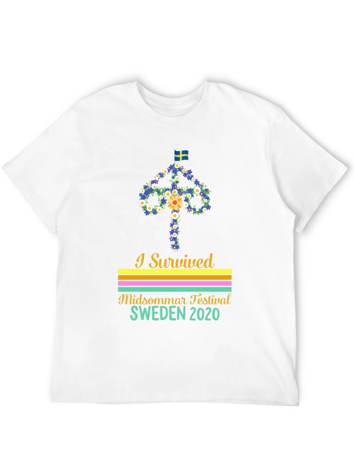 I Survived Sweden Midsommar Festival 2020 T-Shirt