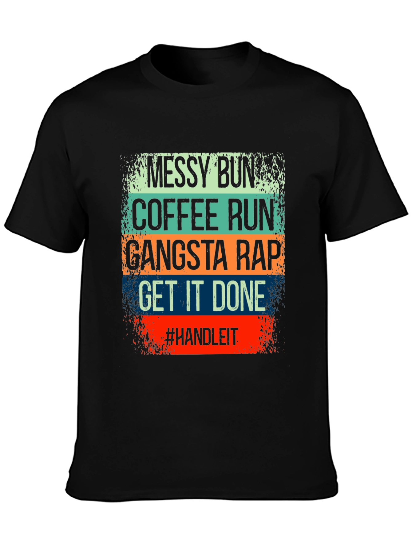 Messy Bun Coffee Run T-Shirt