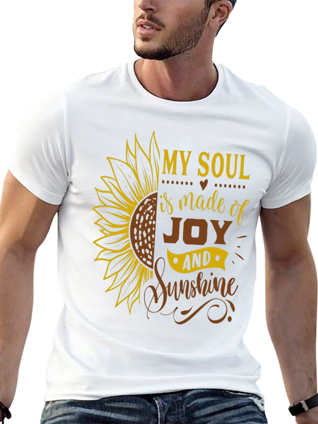Joy & Sunshine Sunflower Graphic Tee