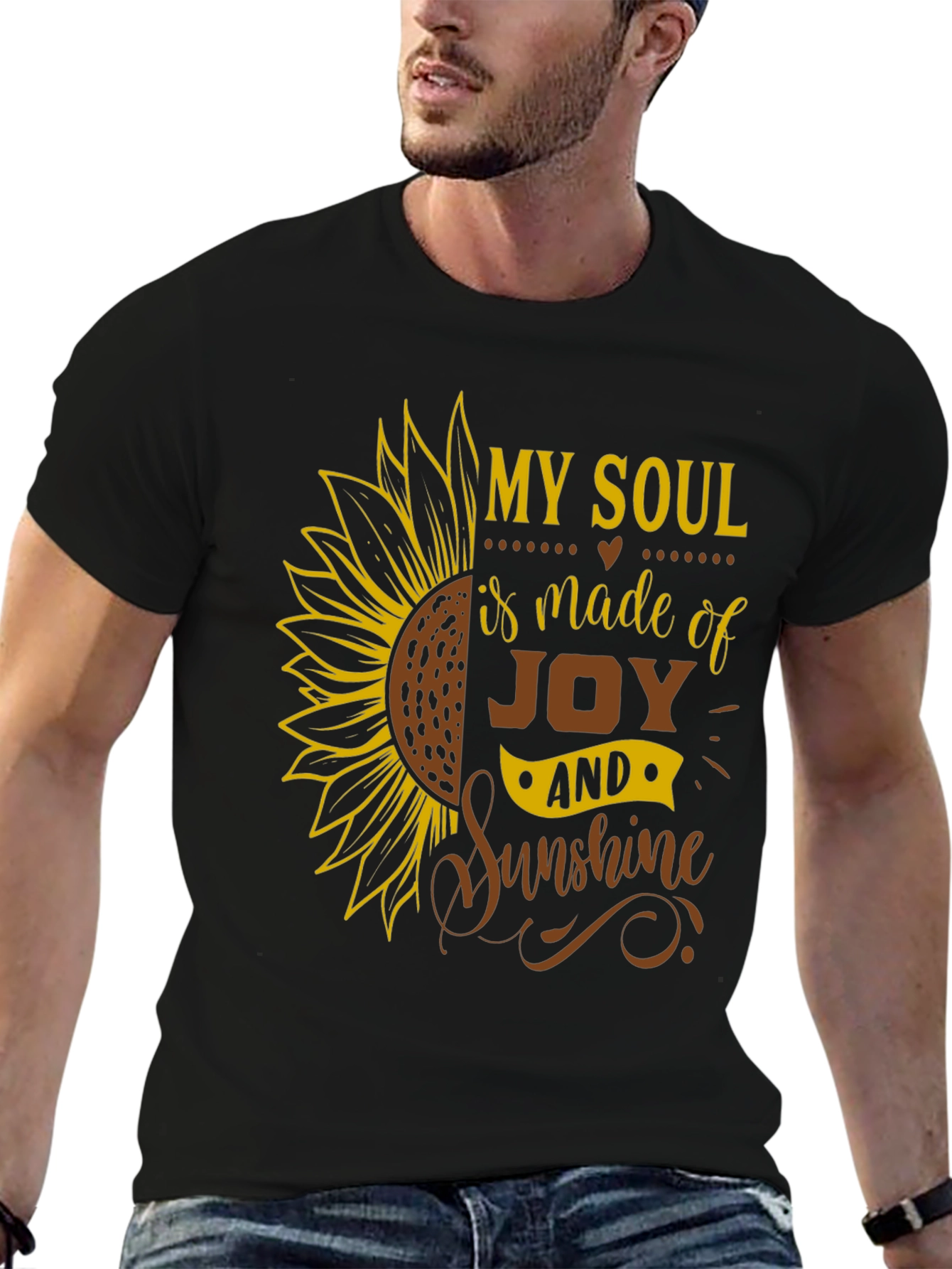 Joy & Sunshine Sunflower Graphic Tee