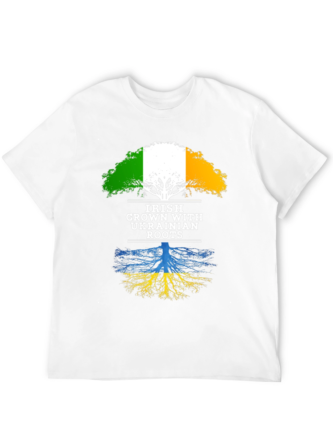 Irish Grown with Ukrainian Roots T-Shirt