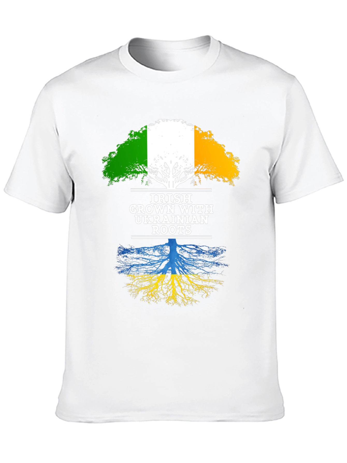 Irish Grown with Ukrainian Roots T-Shirt