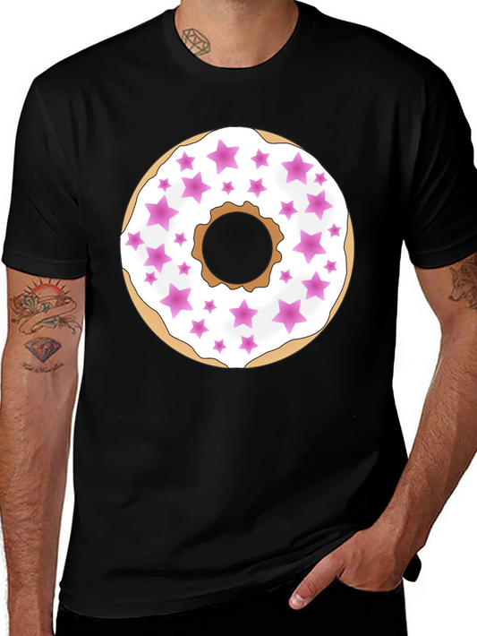Donut Star Graphic Tee - Sweet Style