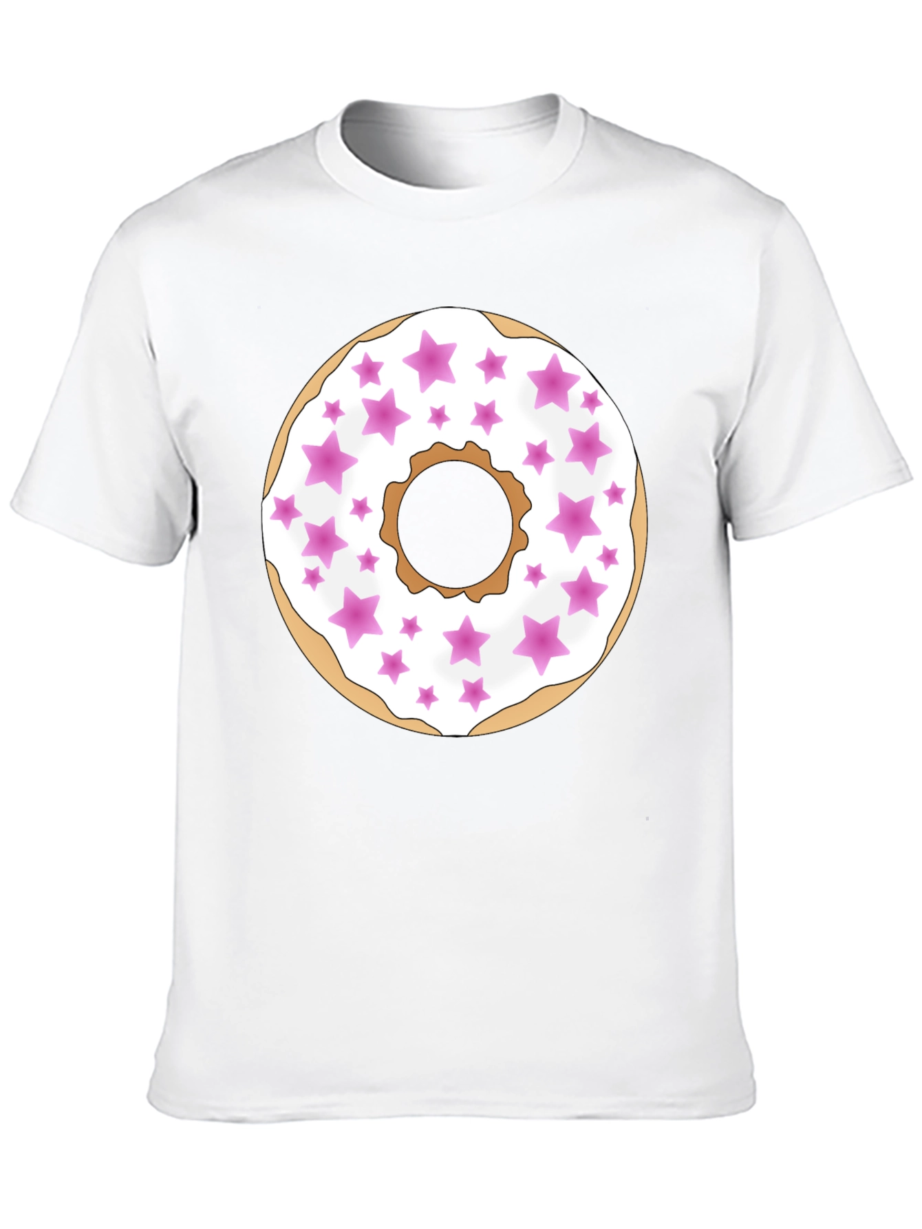 Donut Star Graphic Tee - Sweet Style