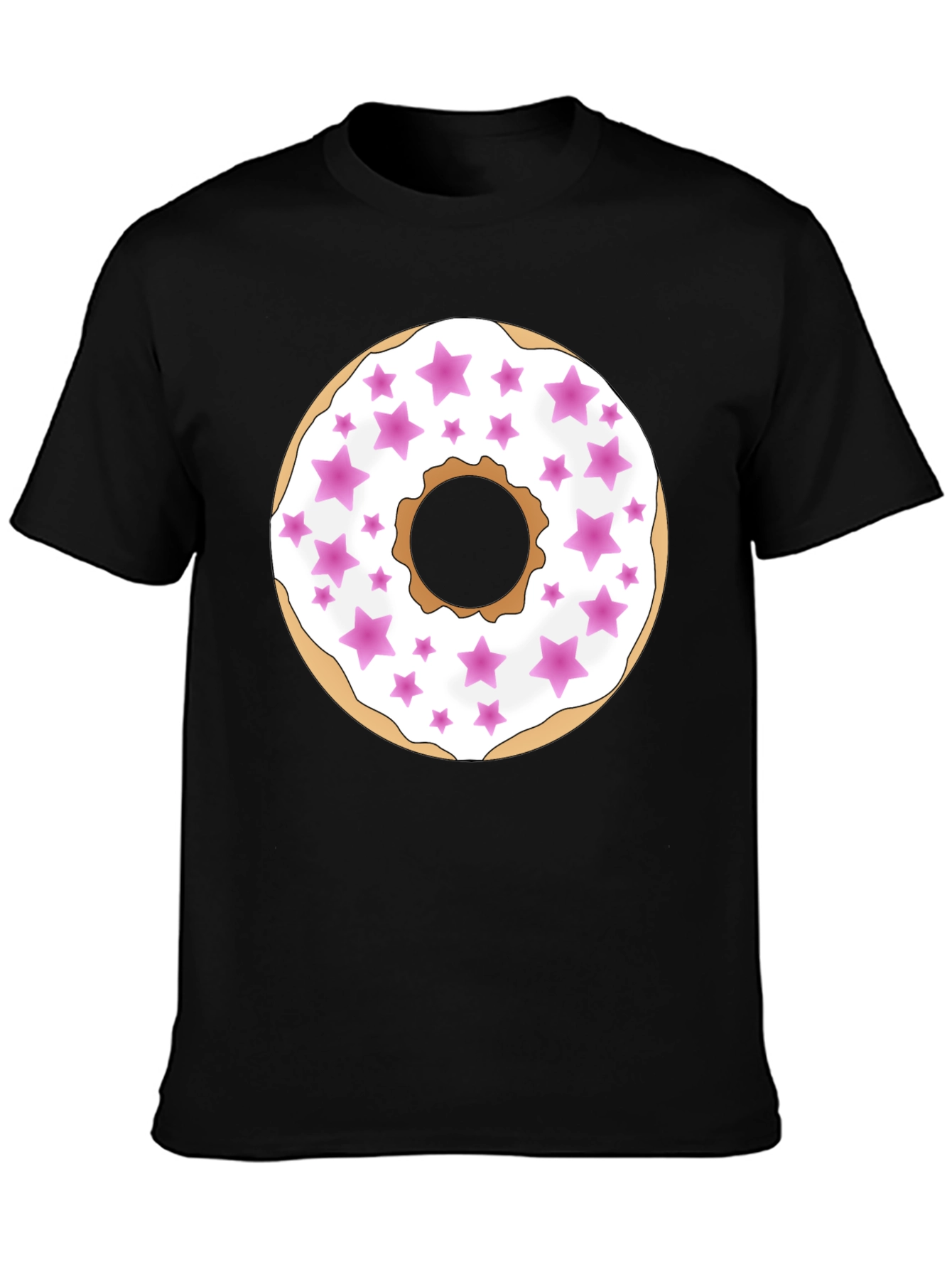 Donut Star Graphic Tee - Sweet Style