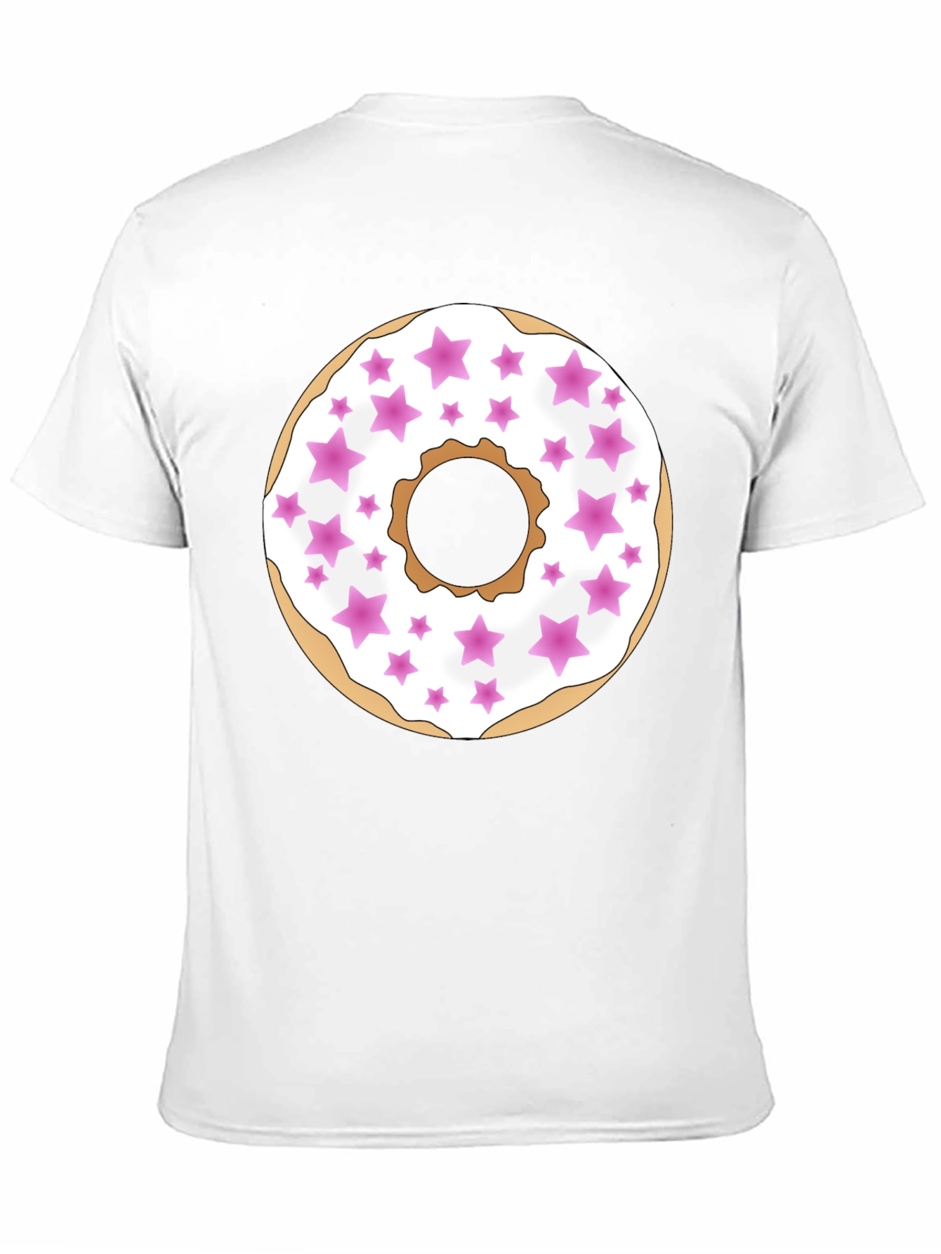 Donut Star Graphic Tee - Sweet Style