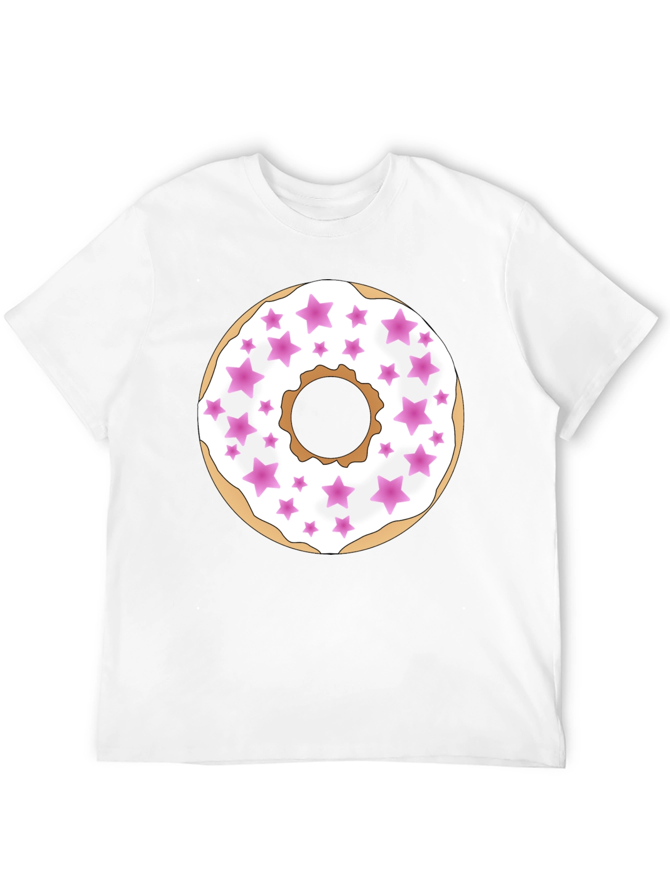 Donut Star Graphic Tee - Sweet Style