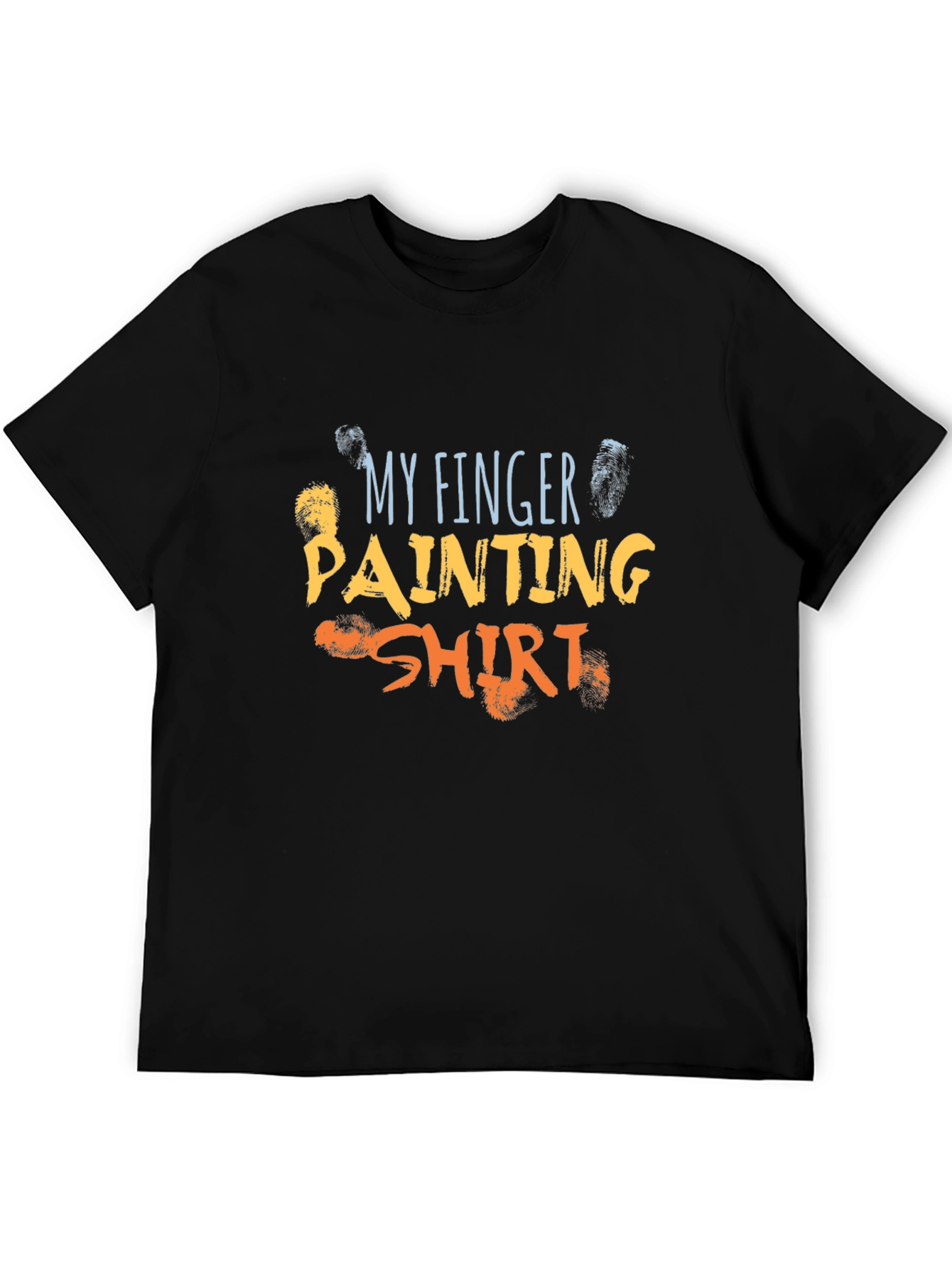 Finger Painting Shirt - Artistic Fun Apparel