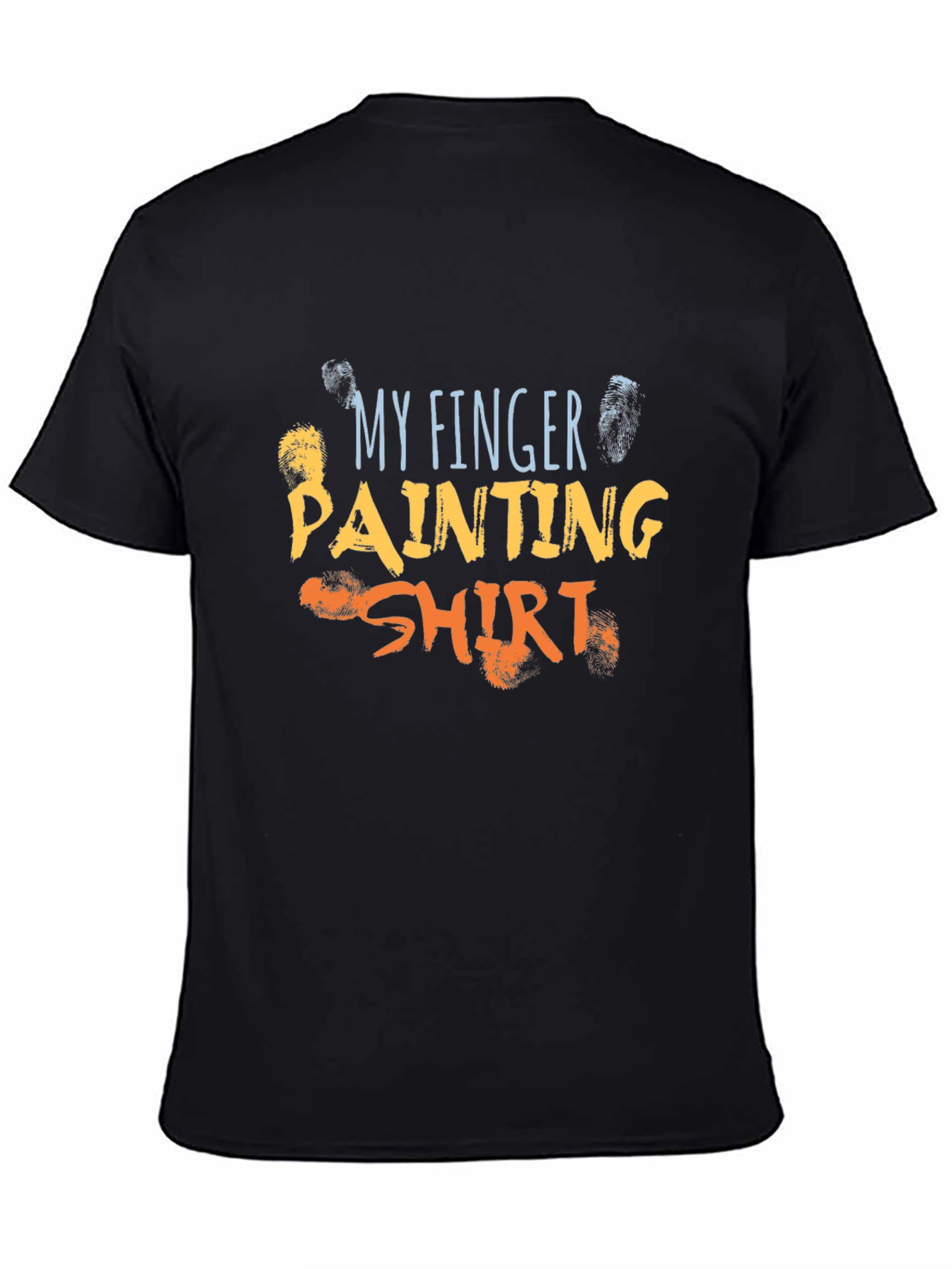 Finger Painting Shirt - Artistic Fun Apparel