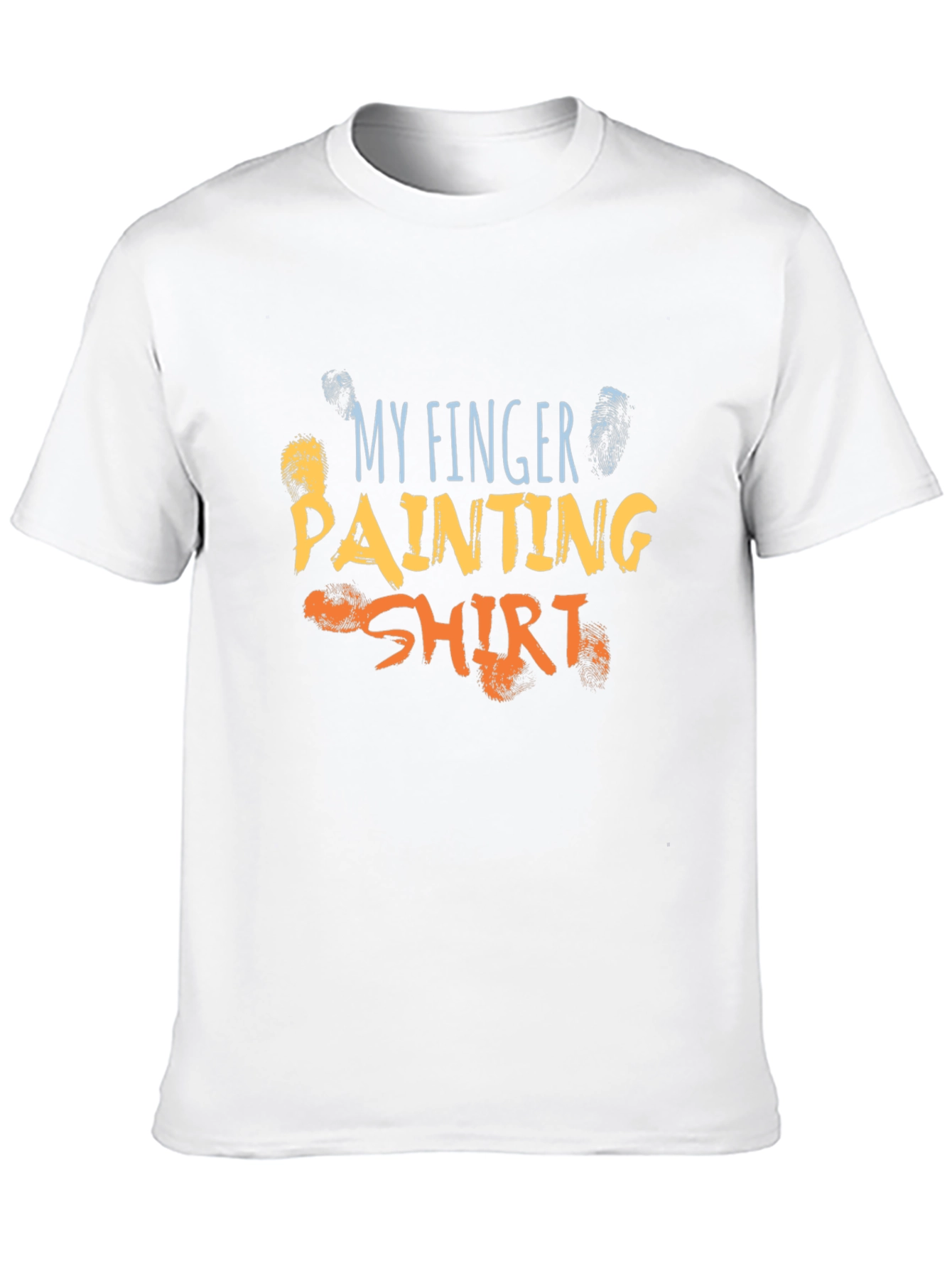 Finger Painting Shirt - Artistic Fun Apparel