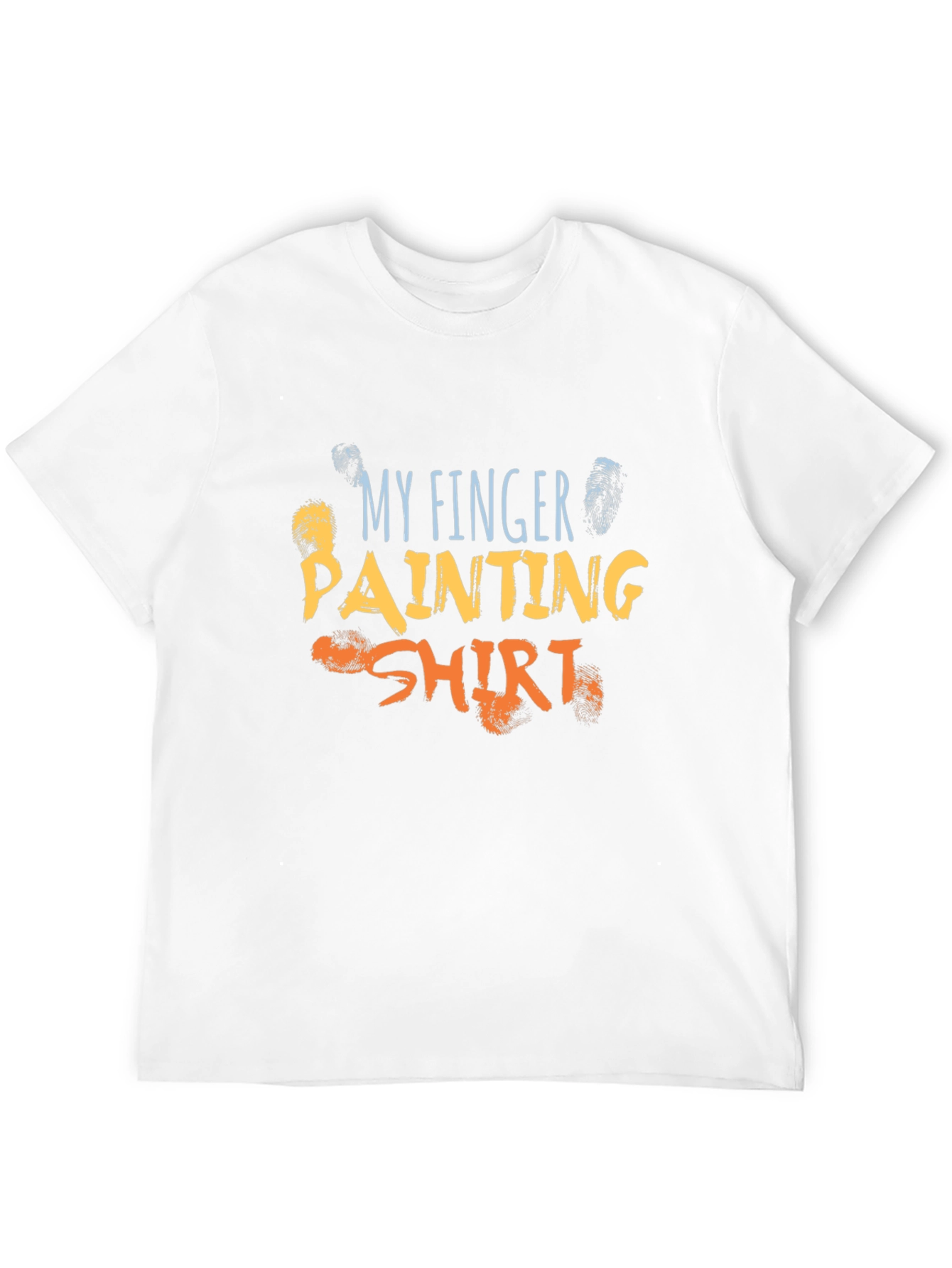 Finger Painting Shirt - Artistic Fun Apparel
