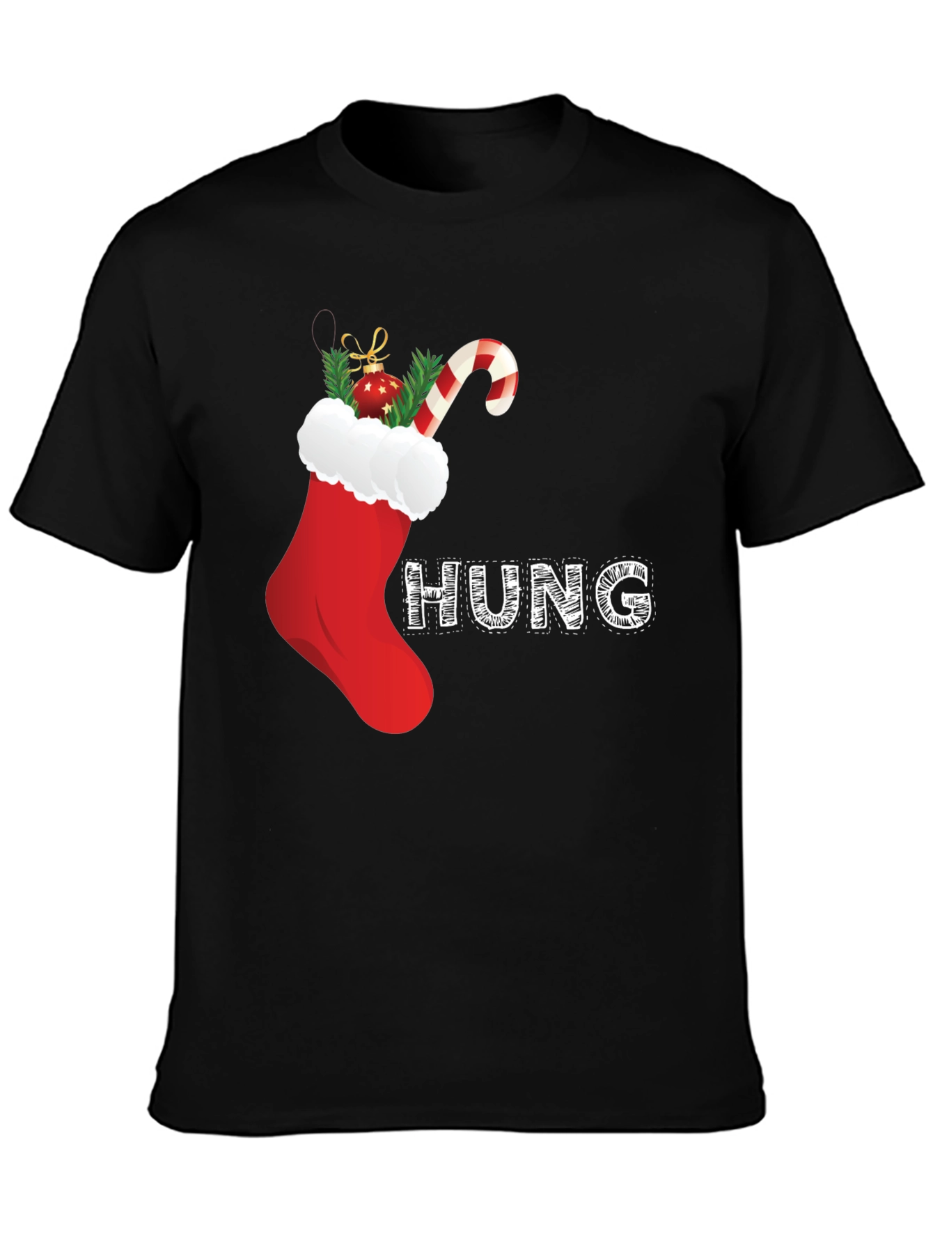 Festive Christmas Stocking T-Shirt