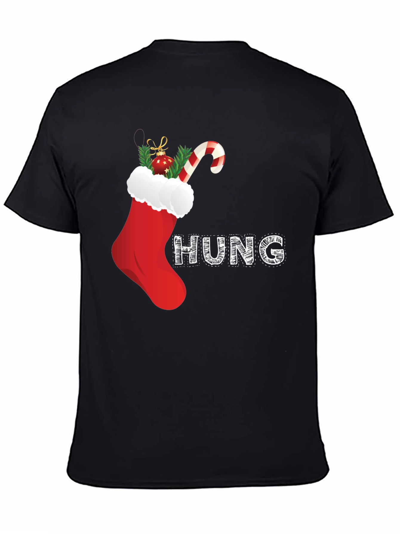 Festive Christmas Stocking T-Shirt
