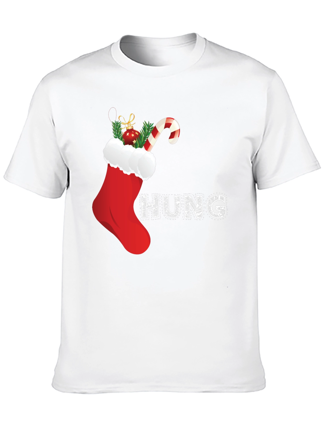 Festive Christmas Stocking T-Shirt