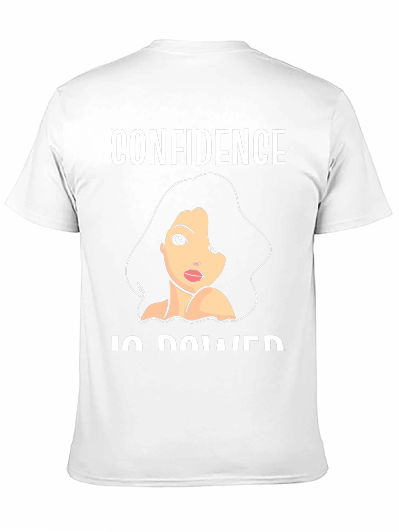 Confidence is Power Graphic T-Shirt - Black