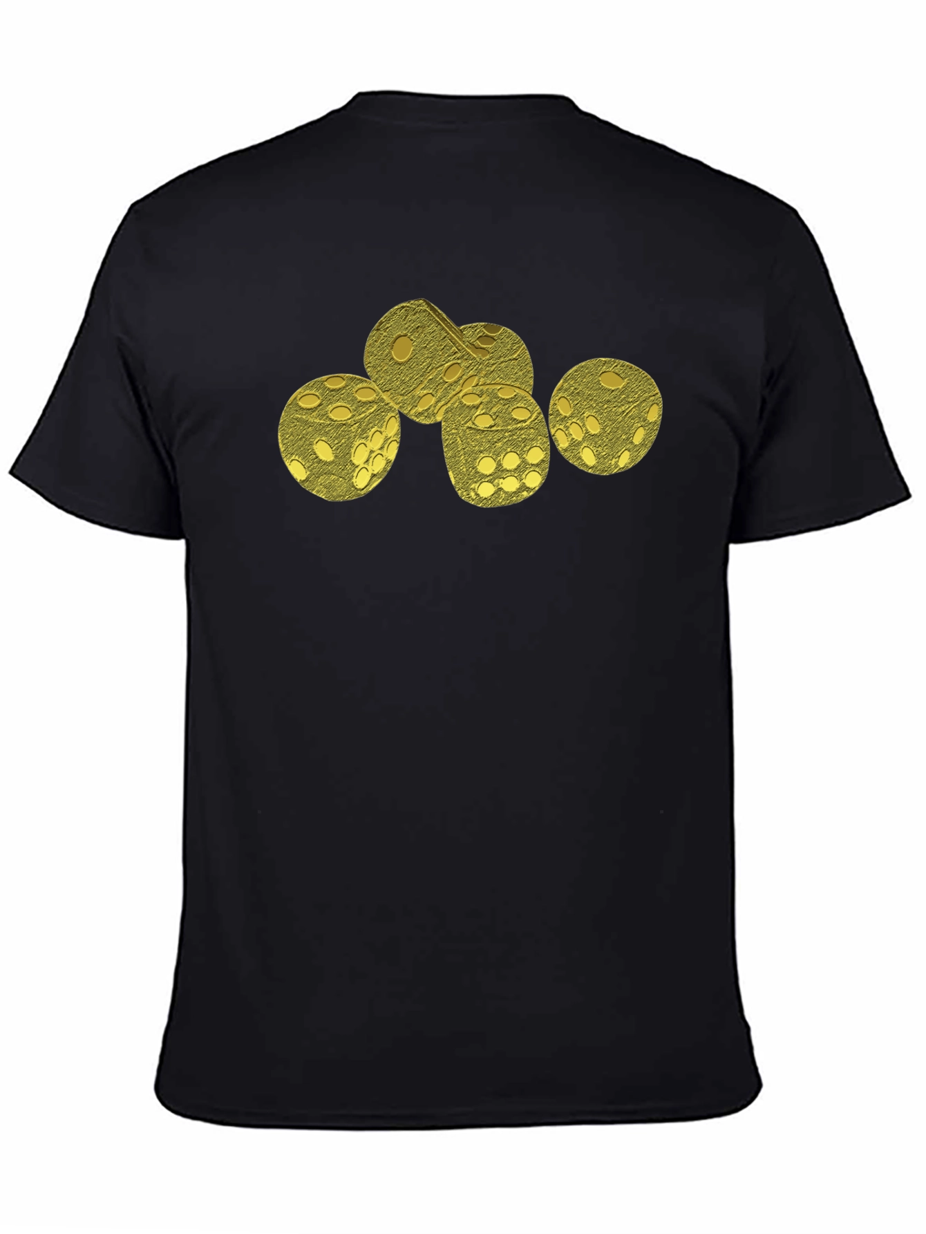 Dice Graphic Black T-Shirt