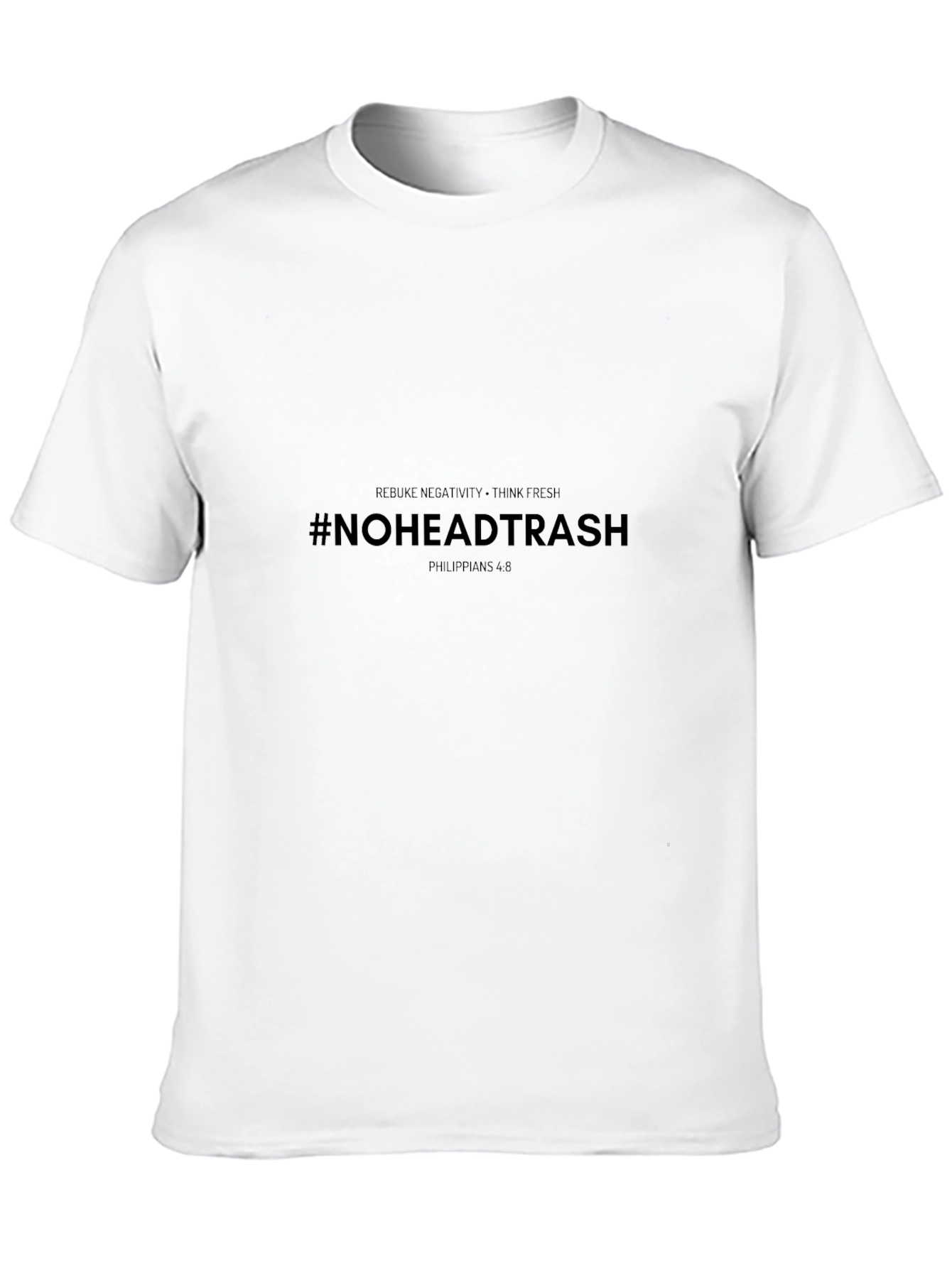 Noheadtrash Black T-Shirt