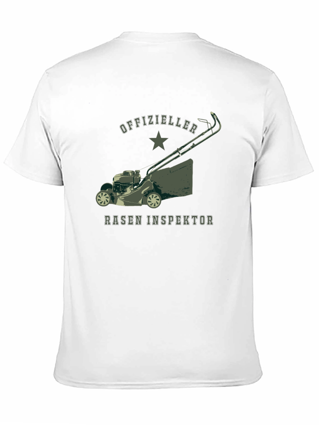 Officially Lawn Inspector Tee - Black T-Shirt