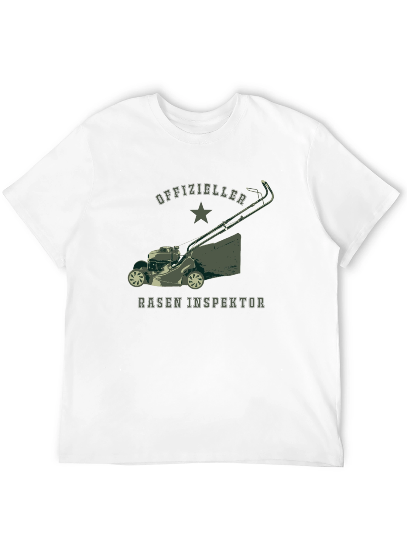 Officially Lawn Inspector Tee - Black T-Shirt