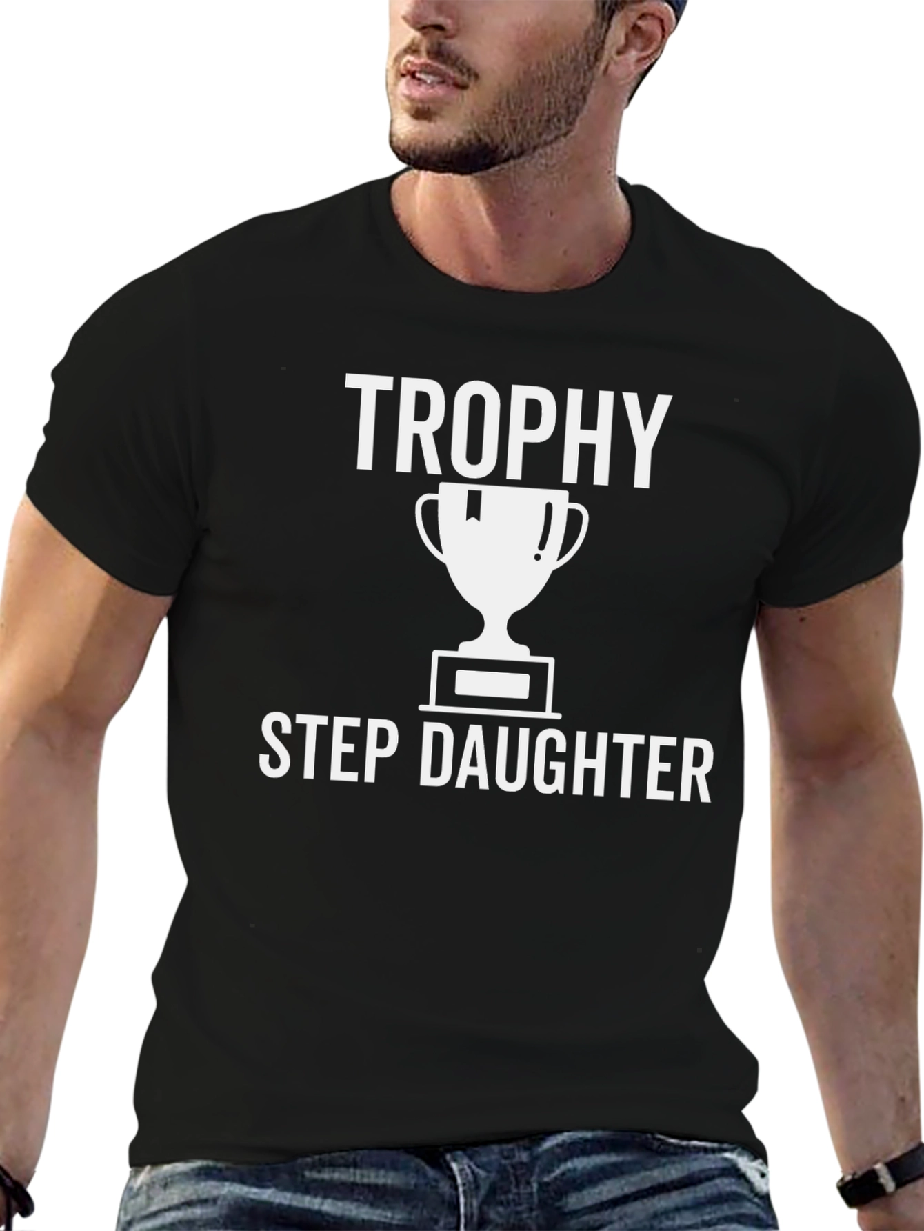 Trophy Step Daughter Black Graphic Tee