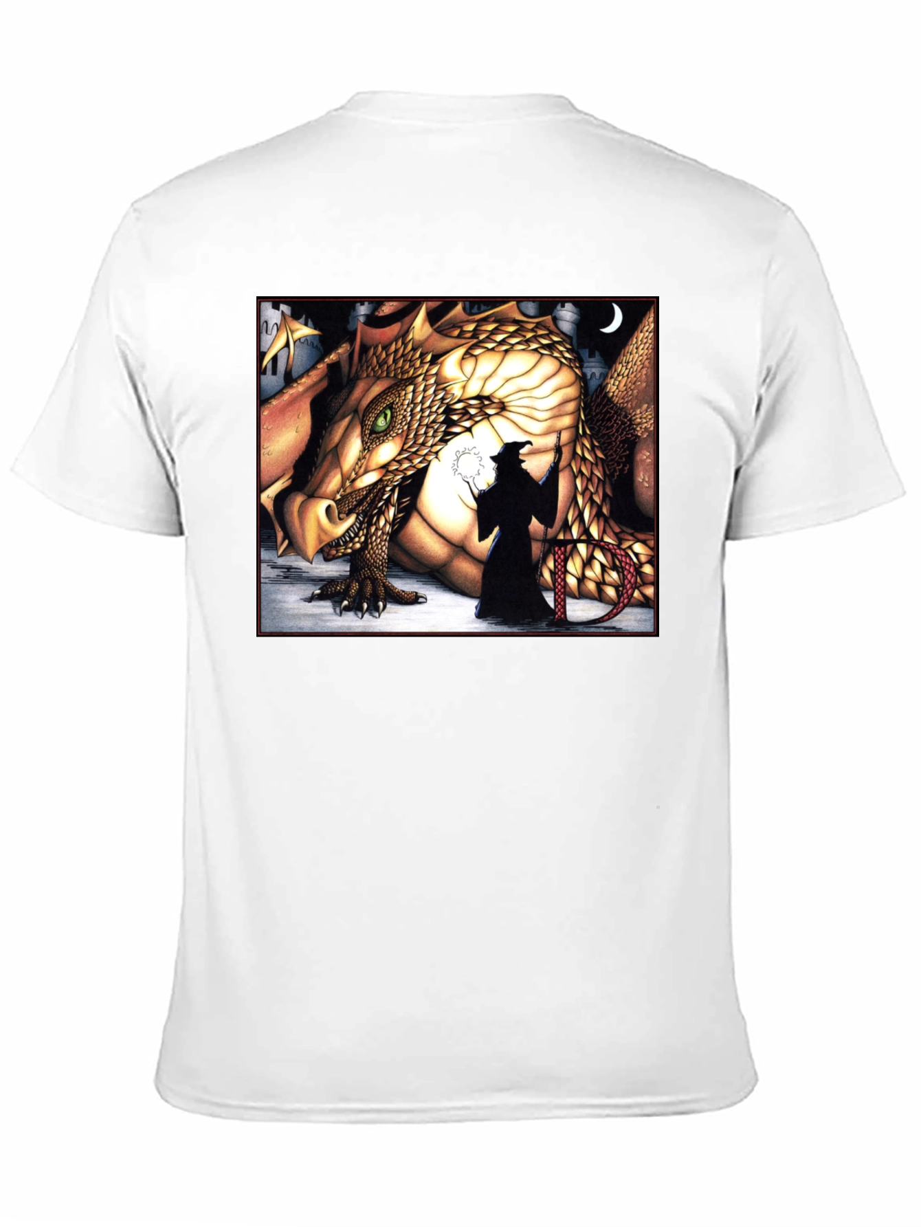 Dragon & Wizard Graphic Tee