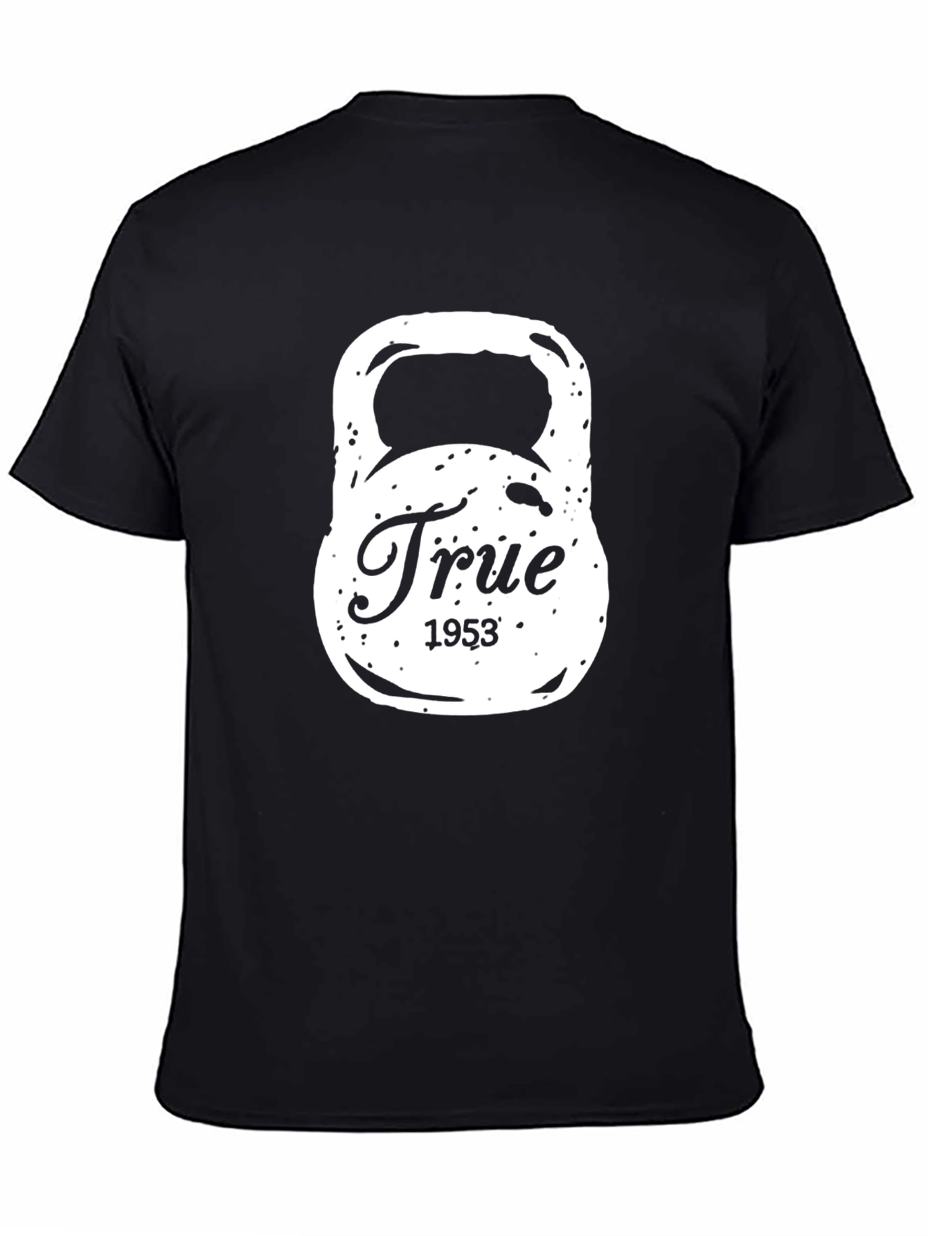 True 1953 Kettlebell Black T-Shirt
