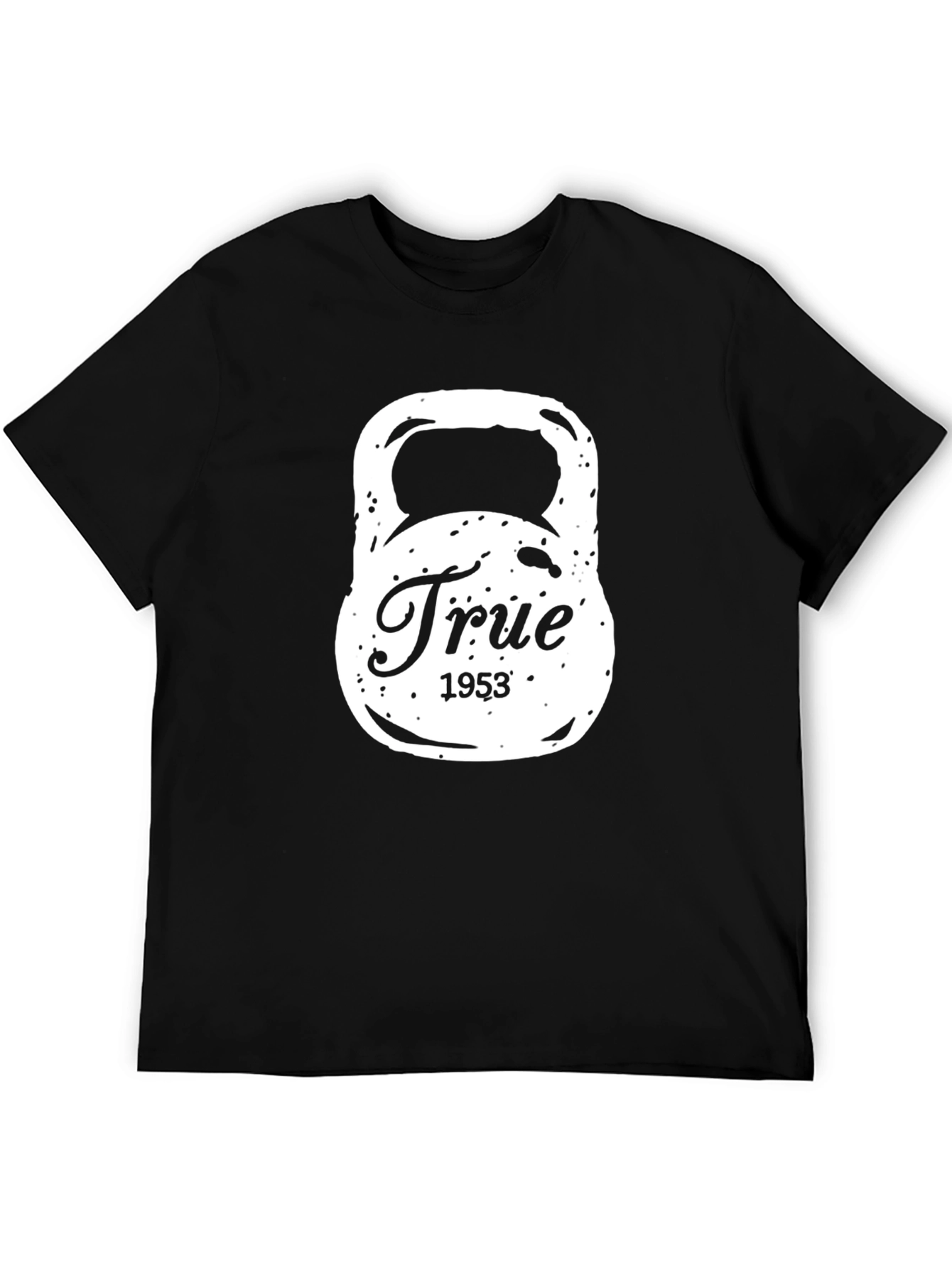True 1953 Kettlebell Black T-Shirt