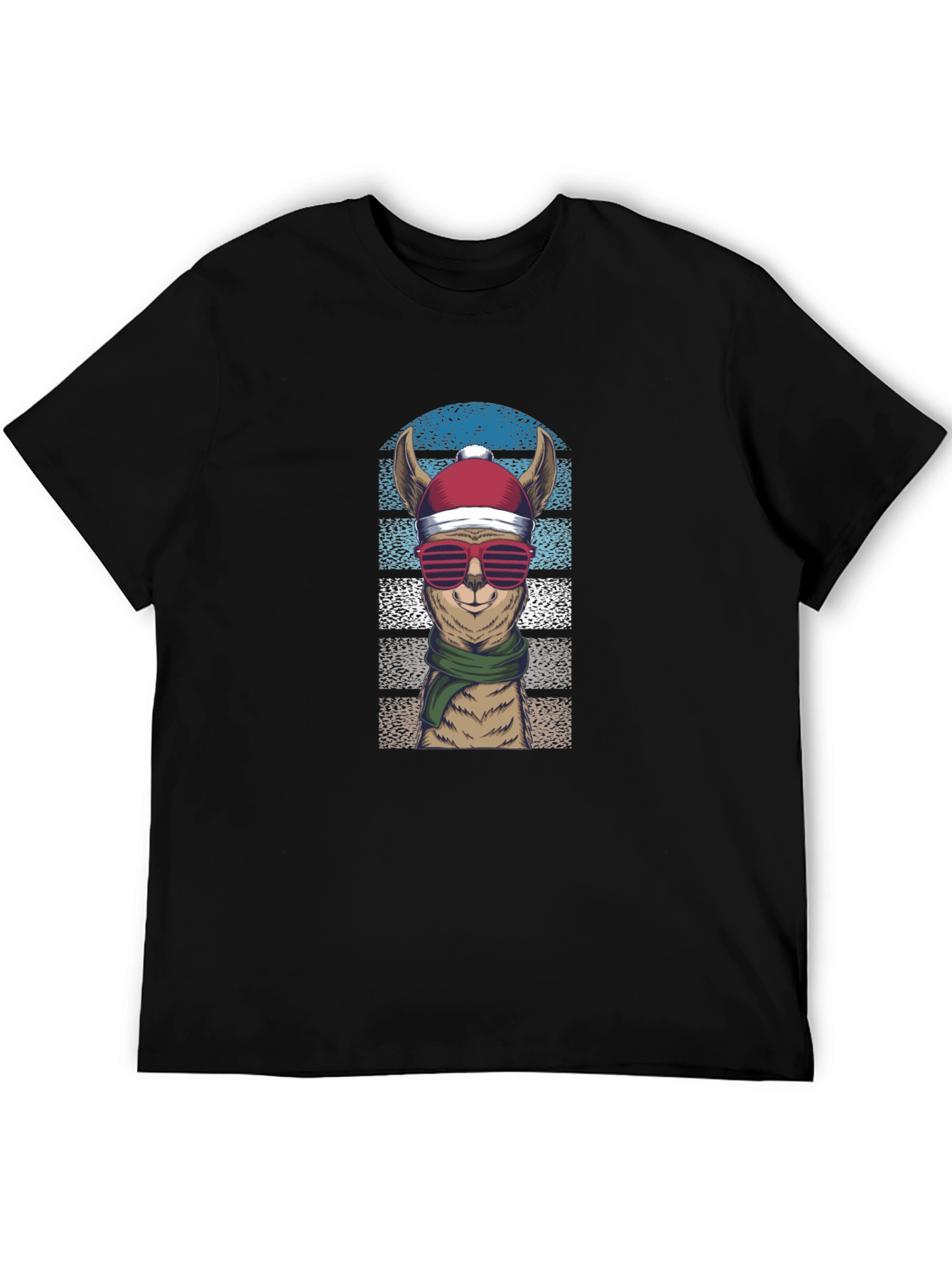 Llama Christmas T-Shirt: Festive Holiday Apparel