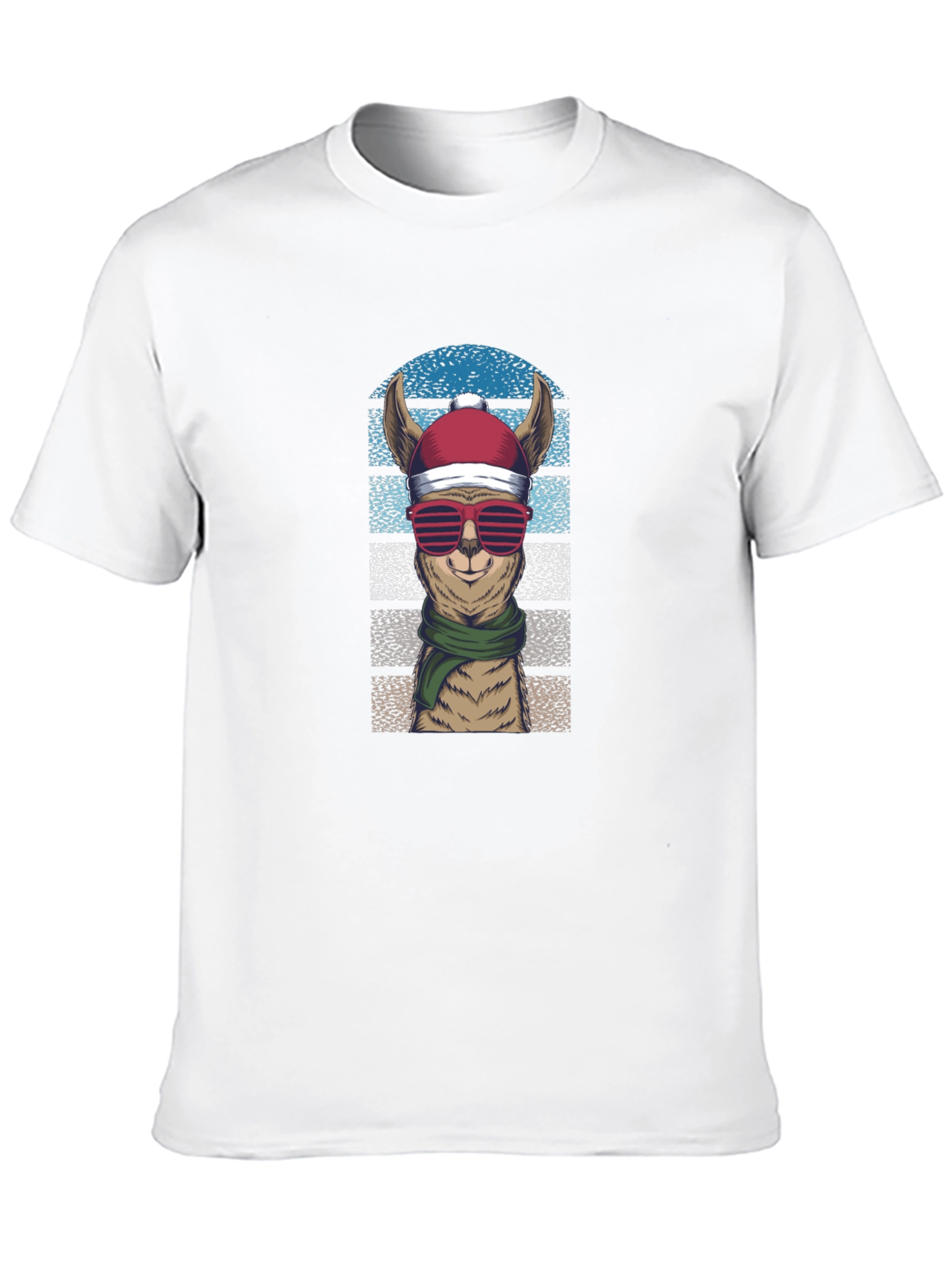 Llama Christmas T-Shirt: Festive Holiday Apparel