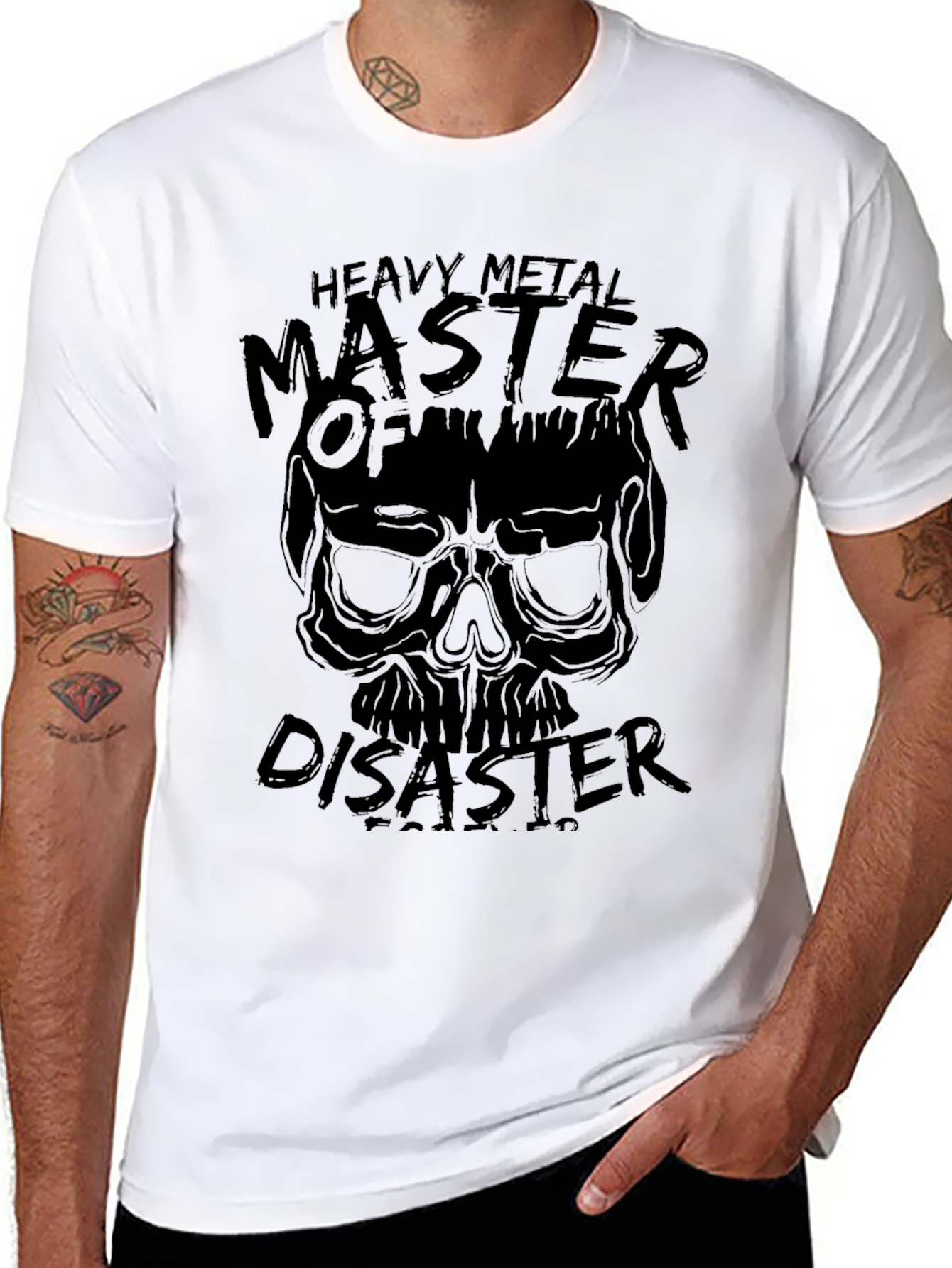 Heavy Metal Master of Disaster Graphic Tee