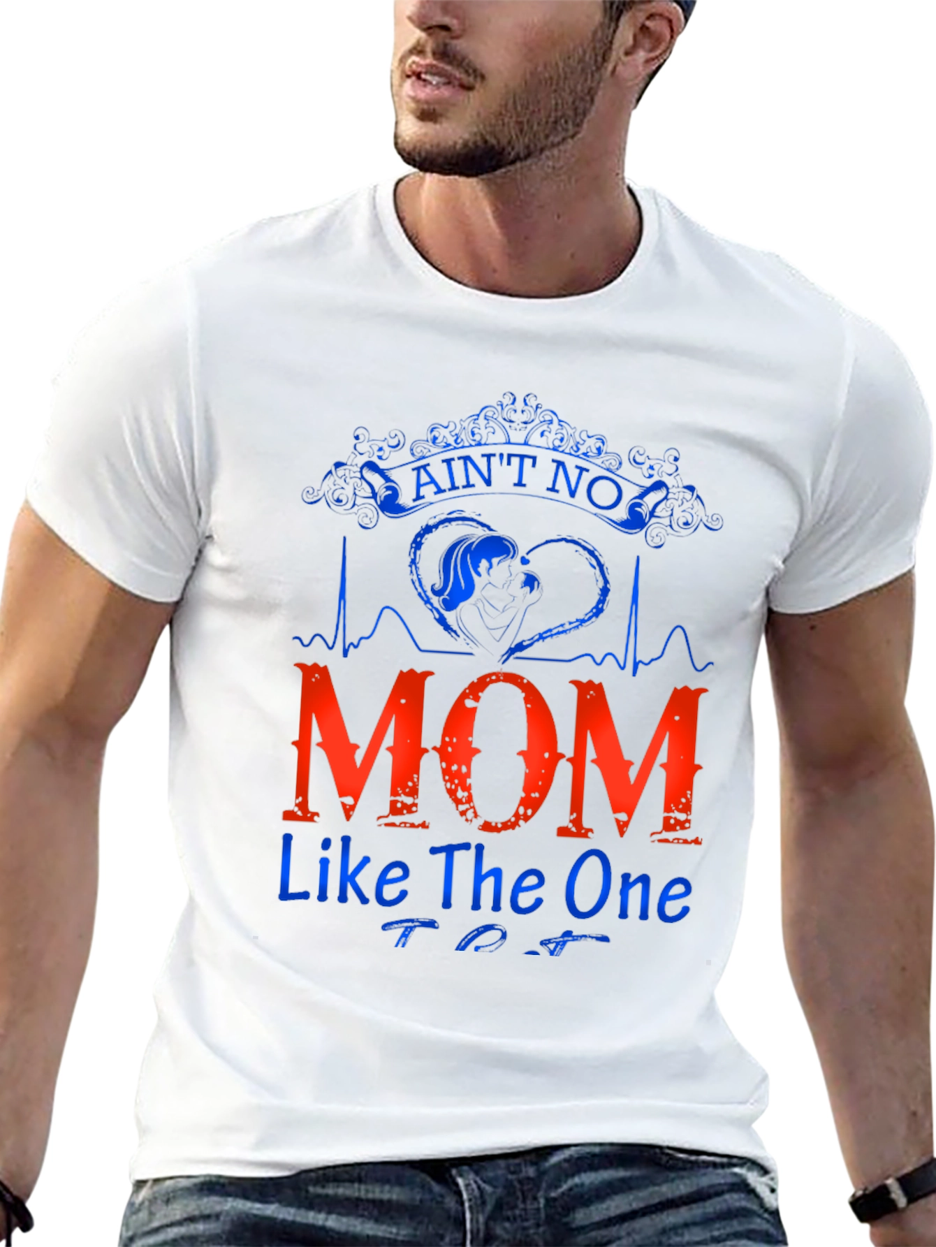 Aint No Mom Like The One Black T-Shirt