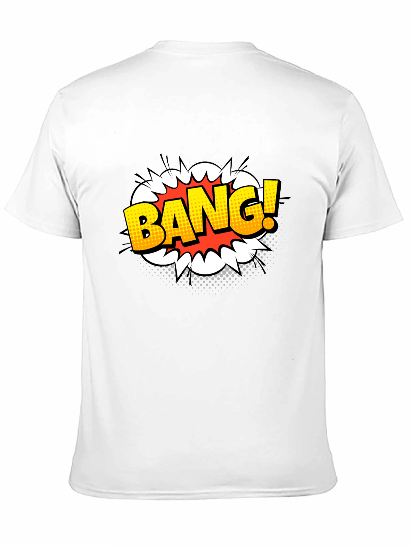 Bang! Graphic Print Black T-Shirt