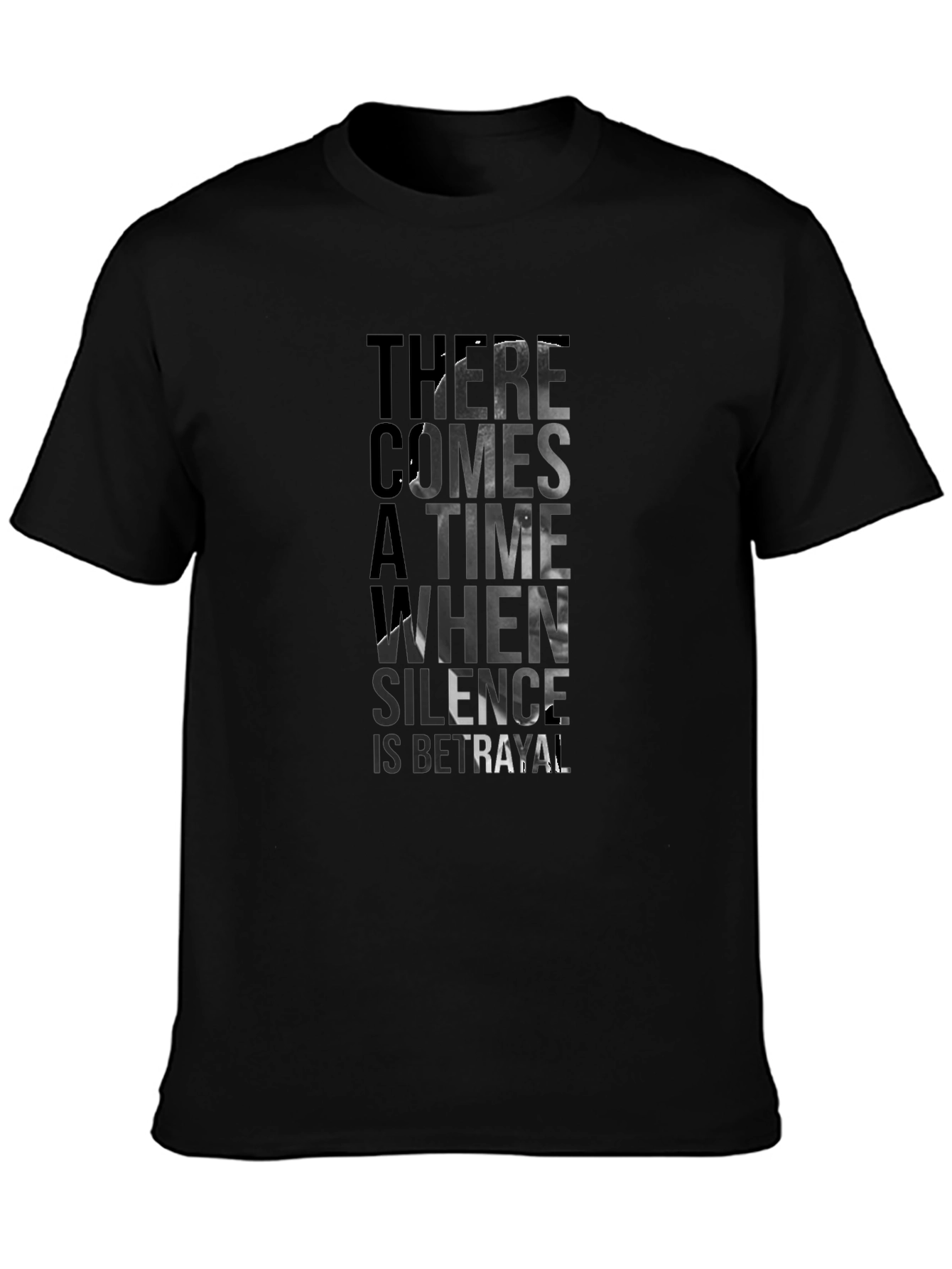 Statement Tee: Silence is Betrayal Graphic T-Shirt