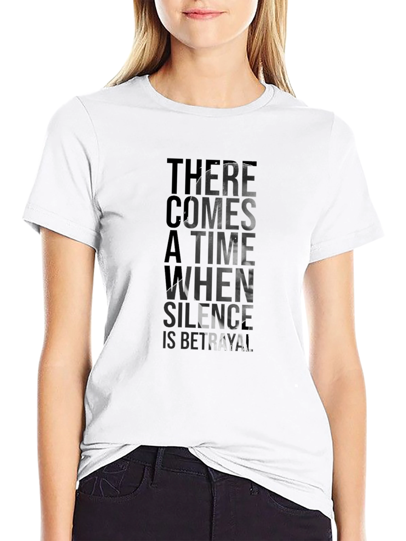 Statement Tee: Silence is Betrayal Graphic T-Shirt