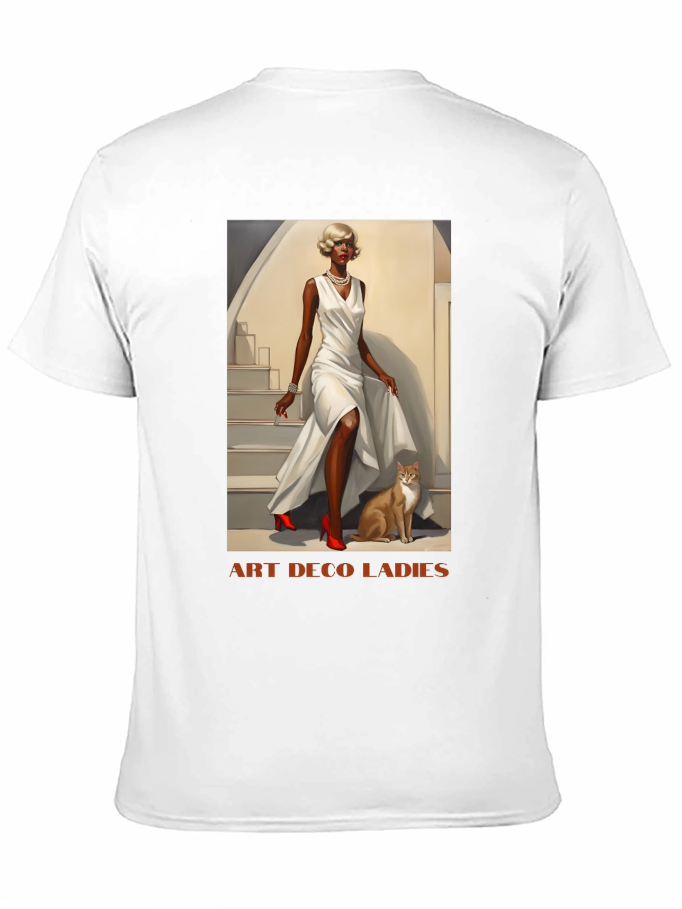 Art Deco Ladies Graphic T-Shirt
