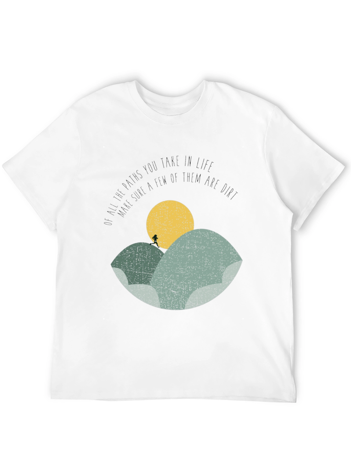 Motivational Hiker T-Shirt - Nature Inspired Design