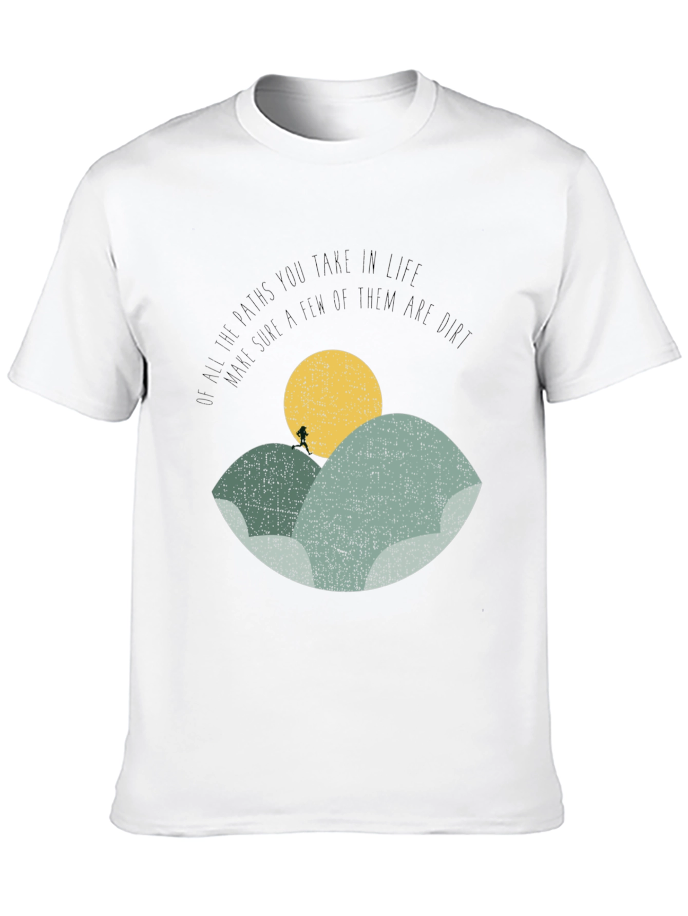 Motivational Hiker T-Shirt - Nature Inspired Design