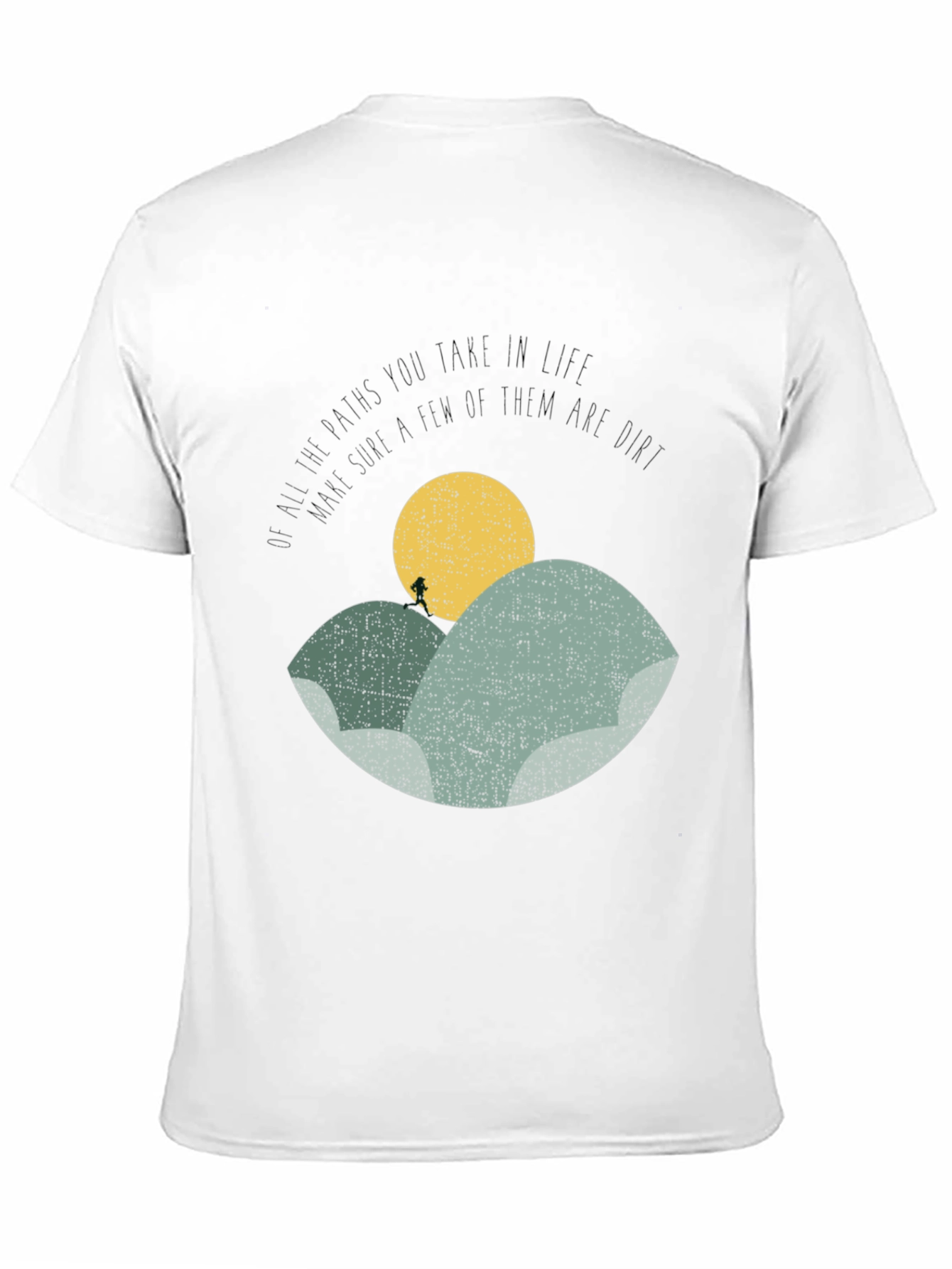 Motivational Hiker T-Shirt - Nature Inspired Design